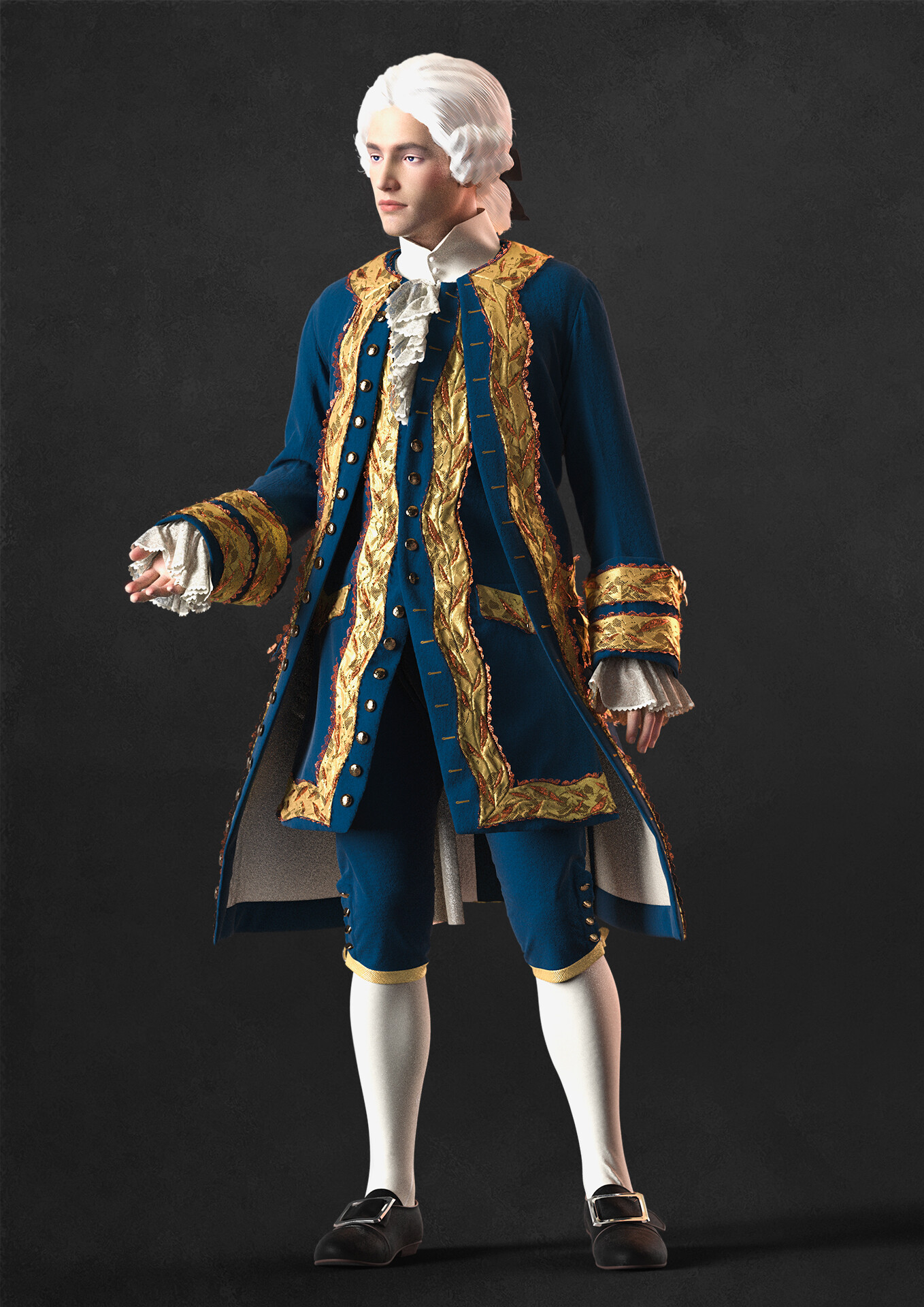 18th Century Outfit Marvelous Designer/Clo3d Project | lupon.gov.ph
