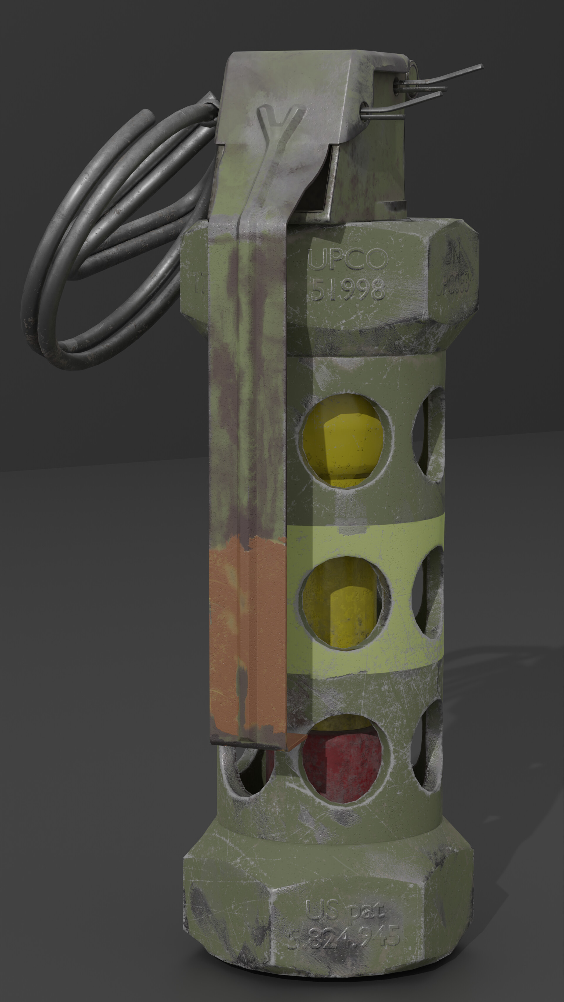 ArtStation - M-84 Flashbang