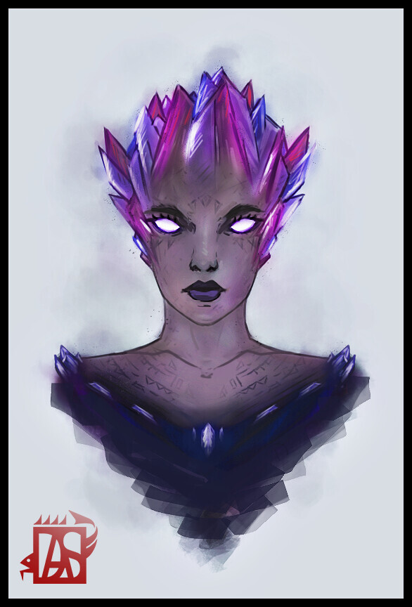 "beneath thickest rock and deepest mud, the Earthen Djinn toil and covet all the shining riches of the deep darkness"