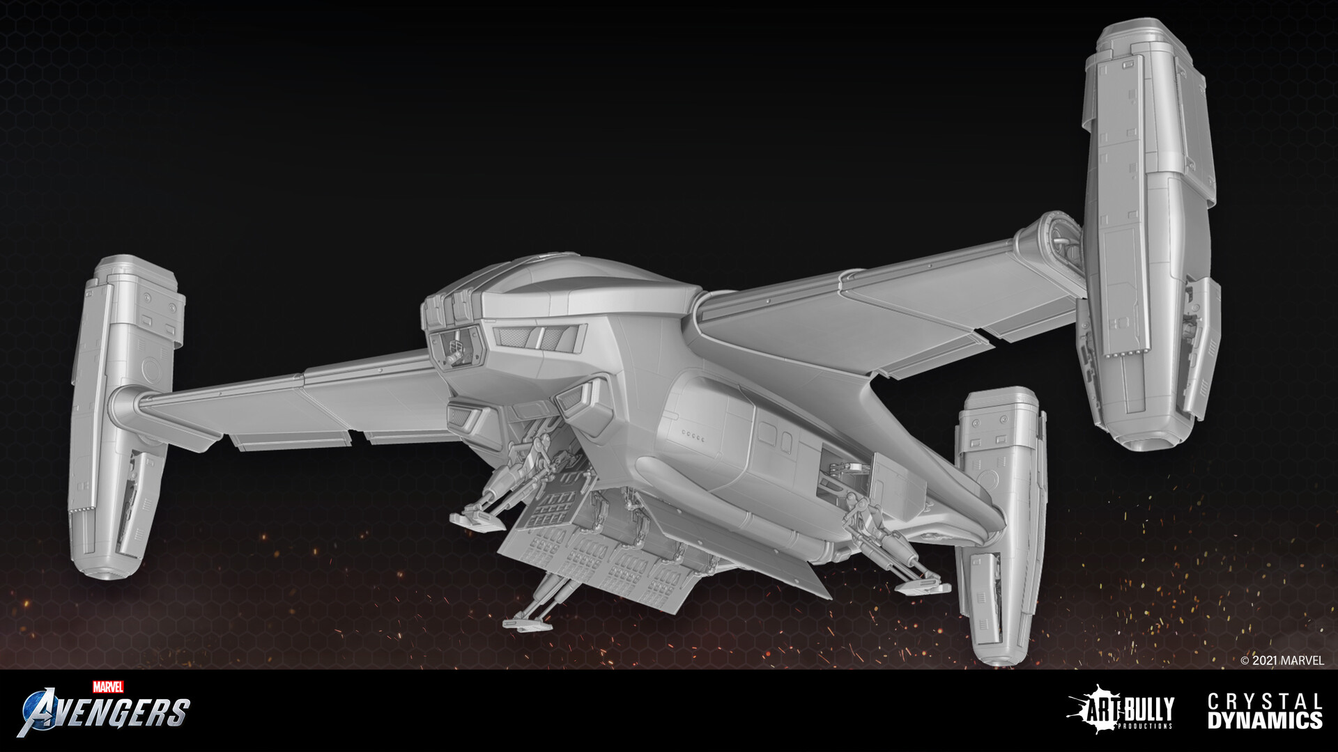 ArtStation Marvel s Avengers DropShip