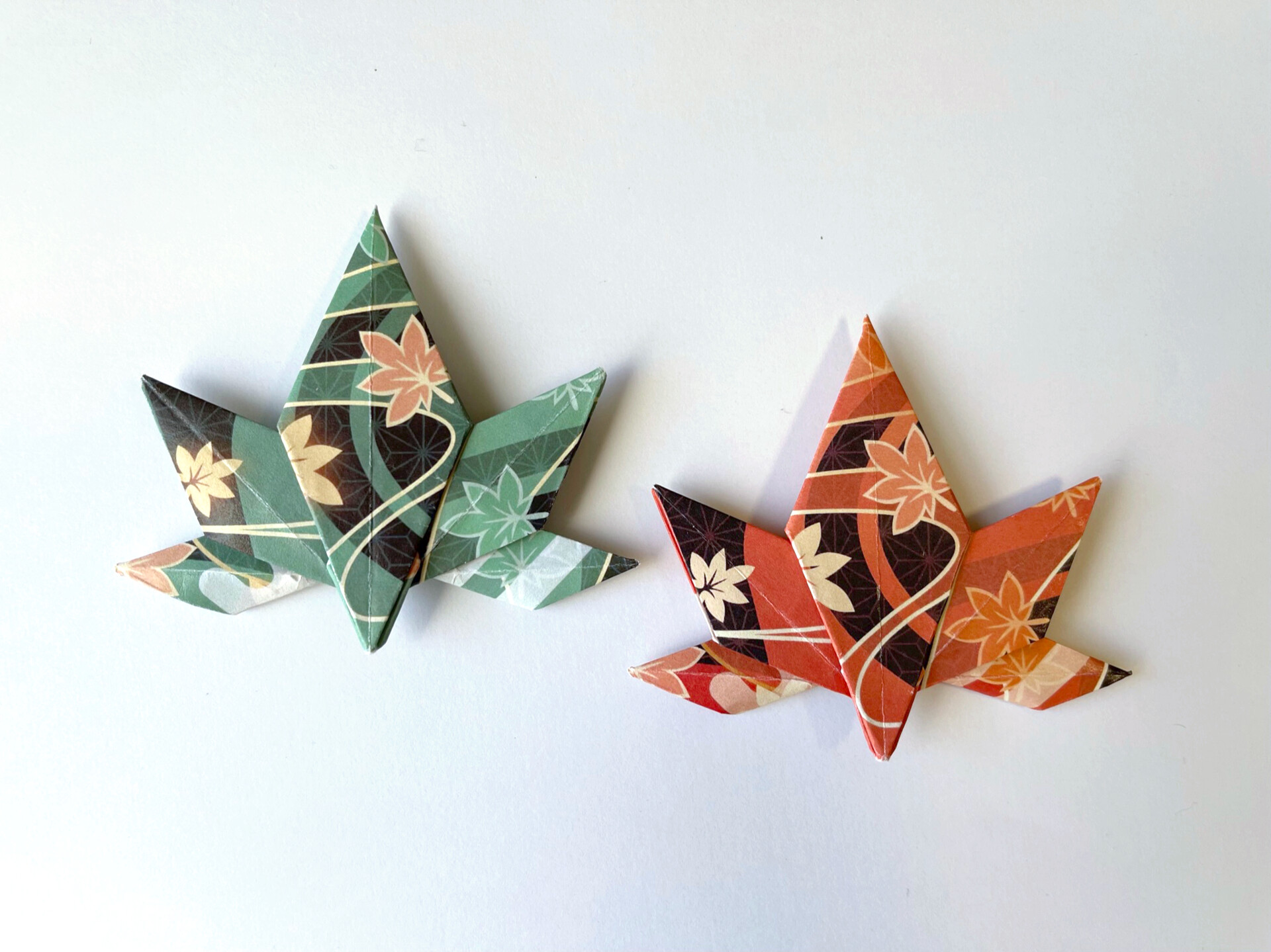 japanese maple leaf origami crease pattern satoshi kamiya