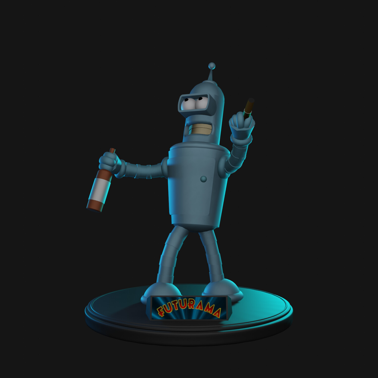 Bender 3d outlet model