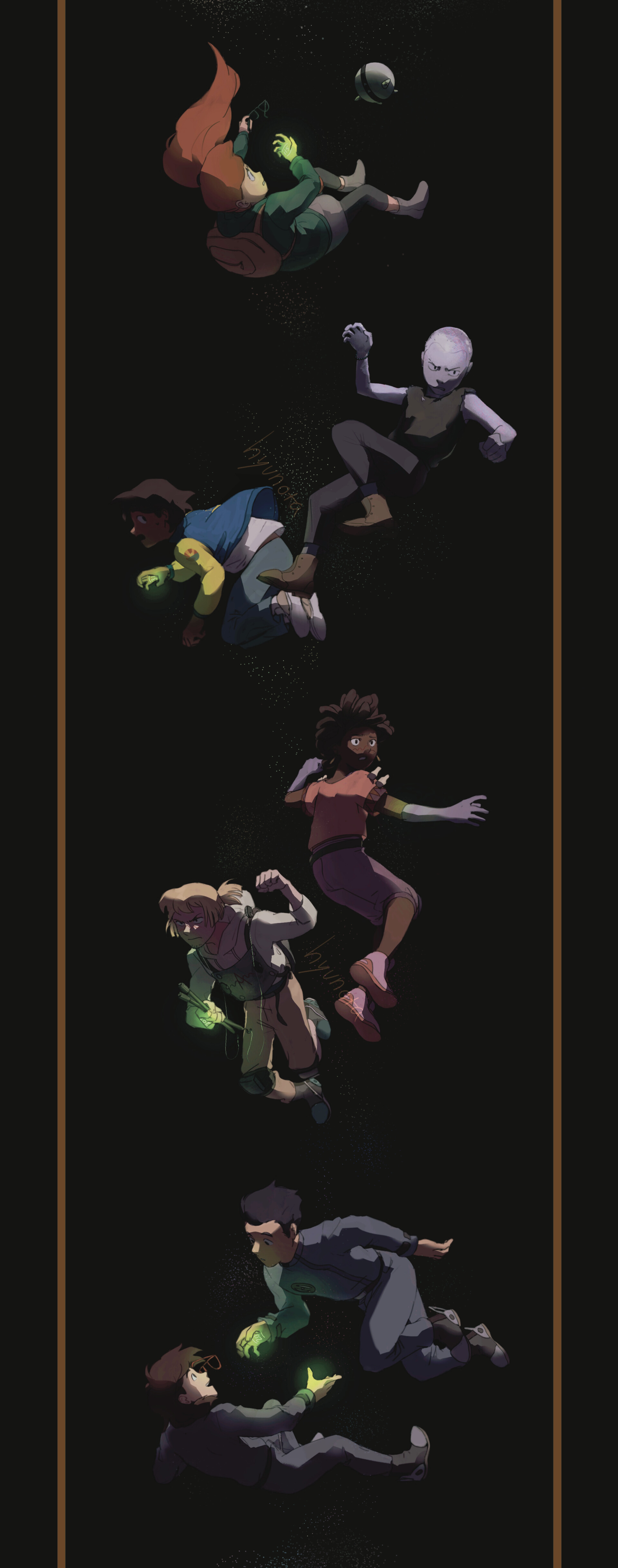 ArtStation - All aboard the Infinity Train, 2021