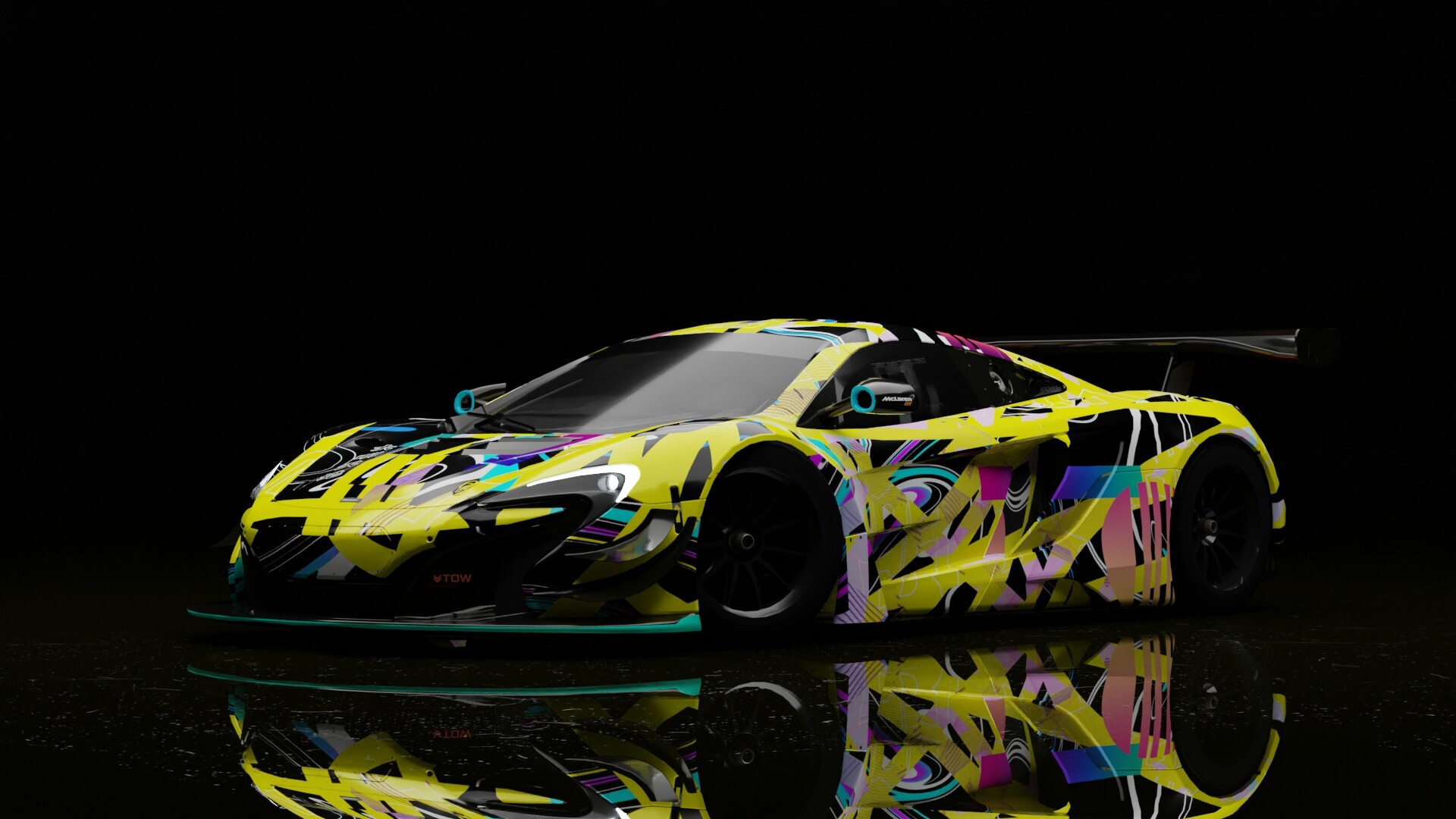 HONGWORKS Design - McLaren 650s GT3 Abstract livery HONGWORKS Design - McLaren 650s GT3 Abstract livery