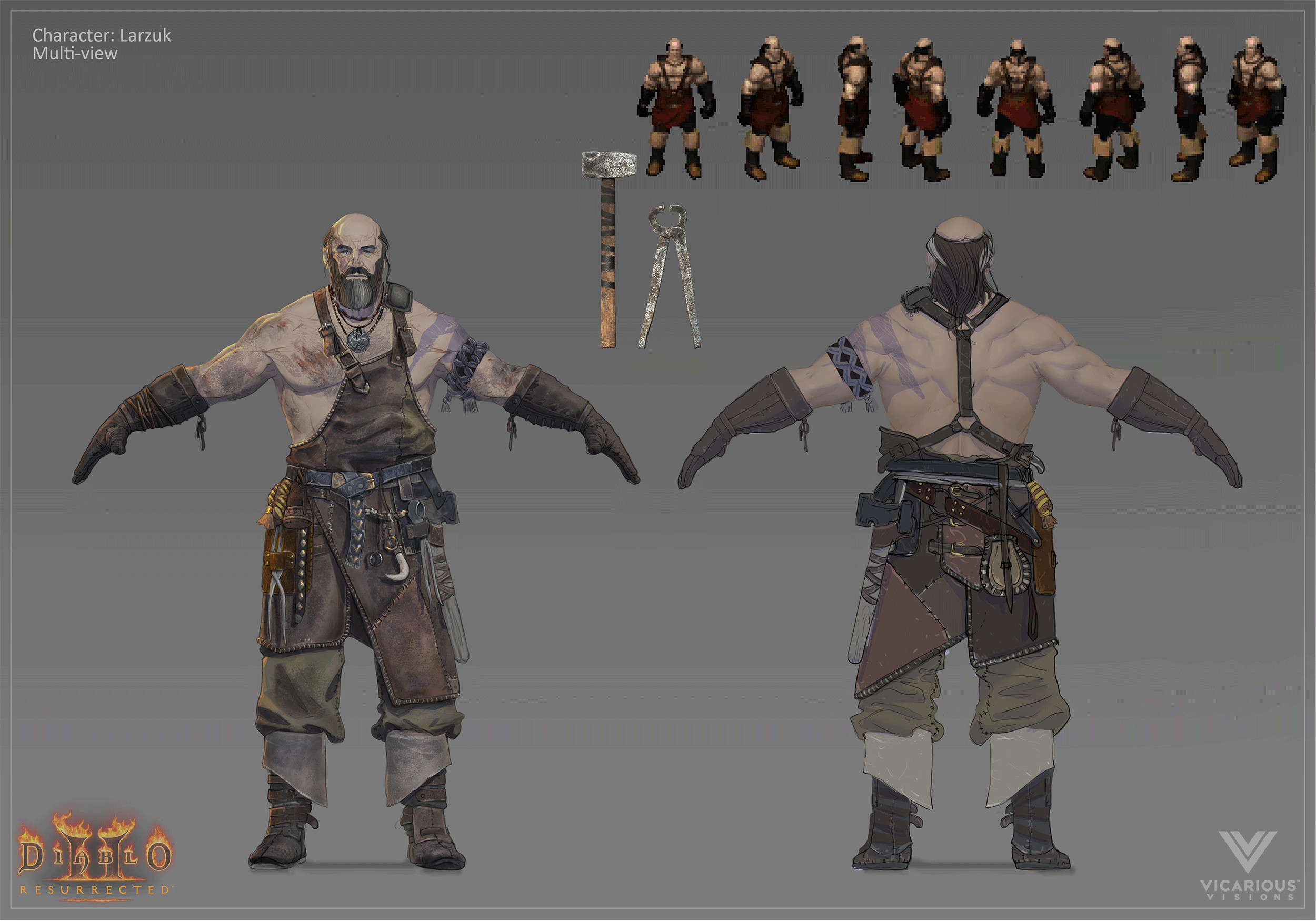 Character Concept (Barbarian Blacksmith)