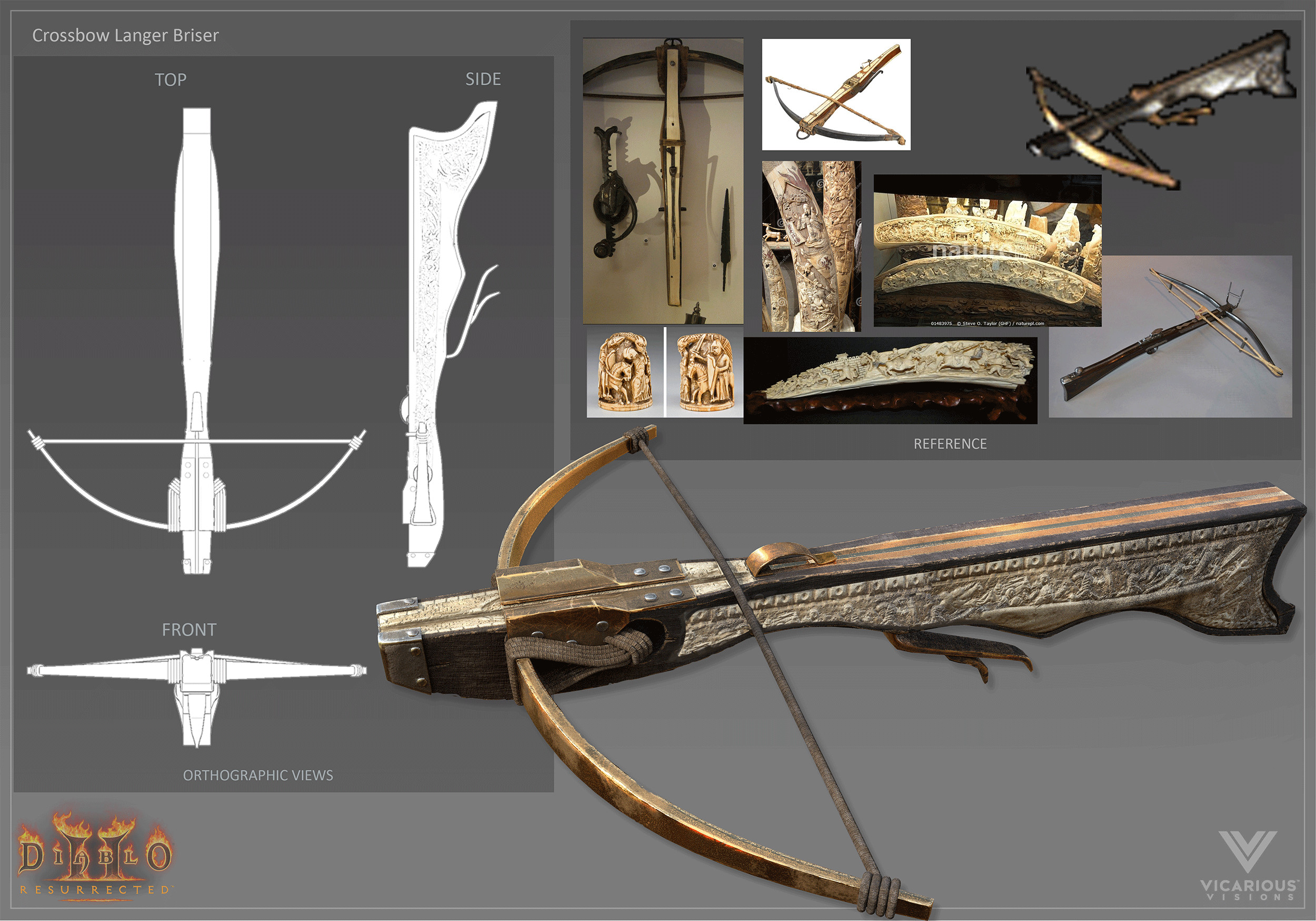 Weapon Concept (2D/3D)