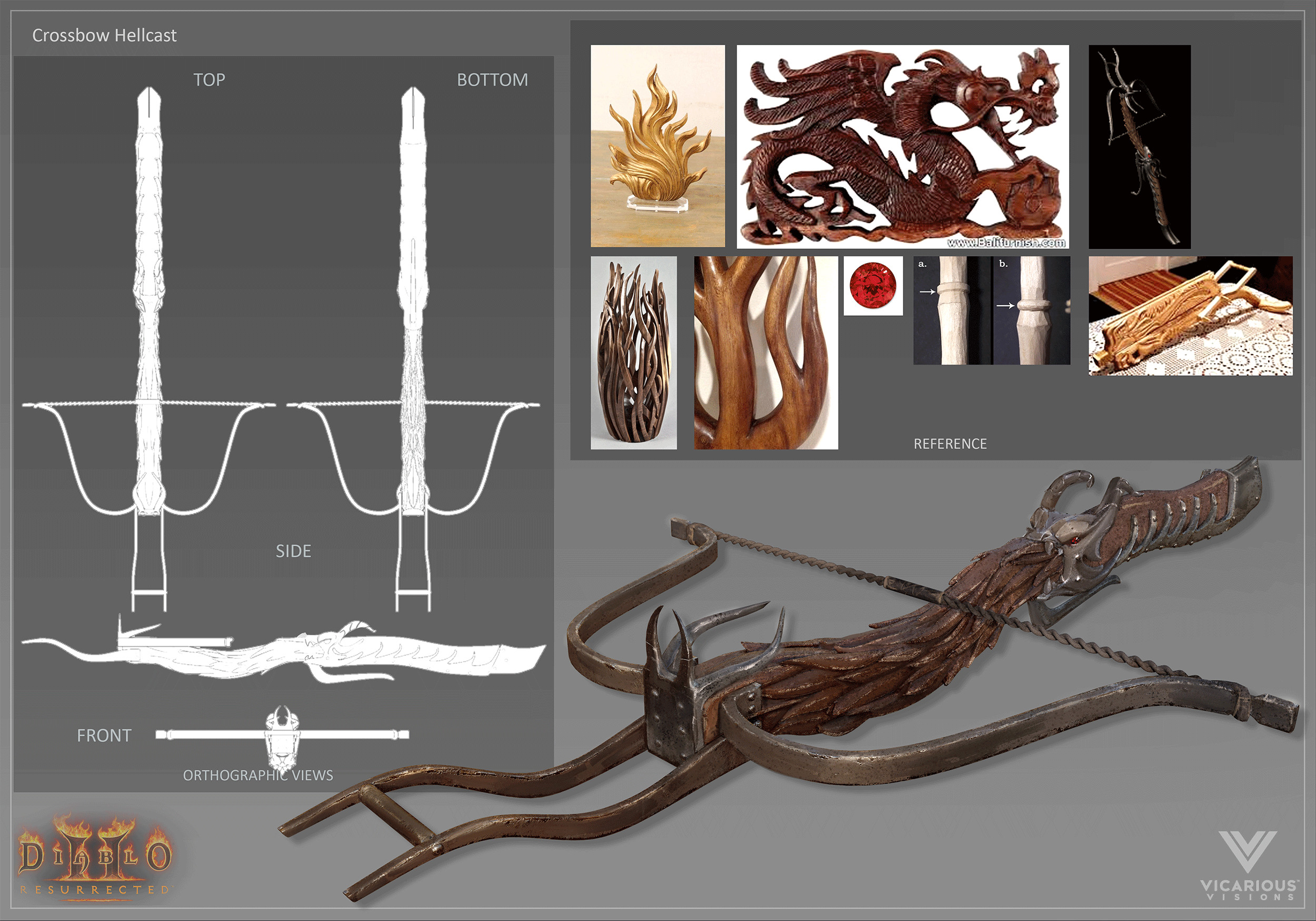 Weapon Concept (2D/3D)