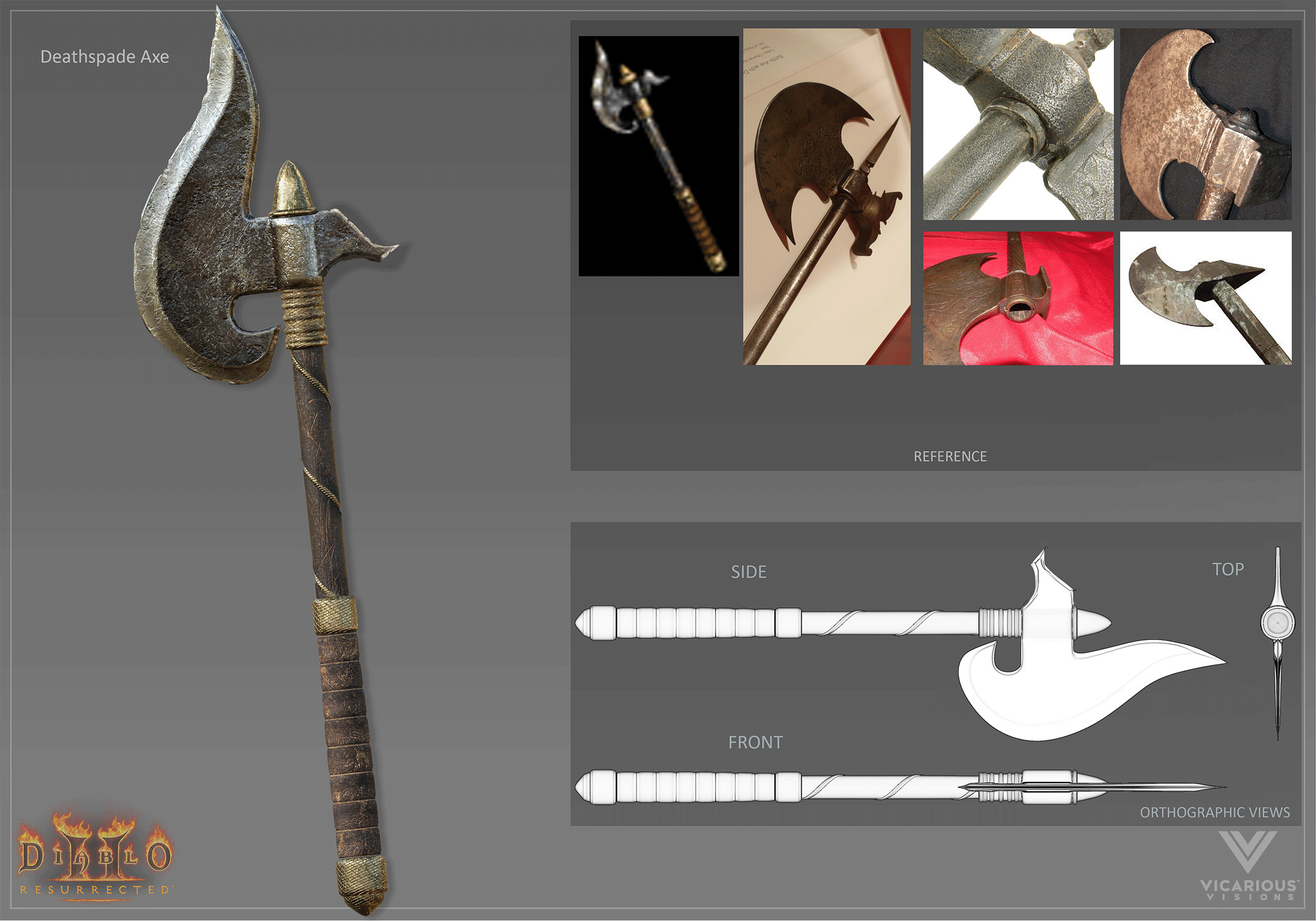 Weapon Concept (2D/3D)