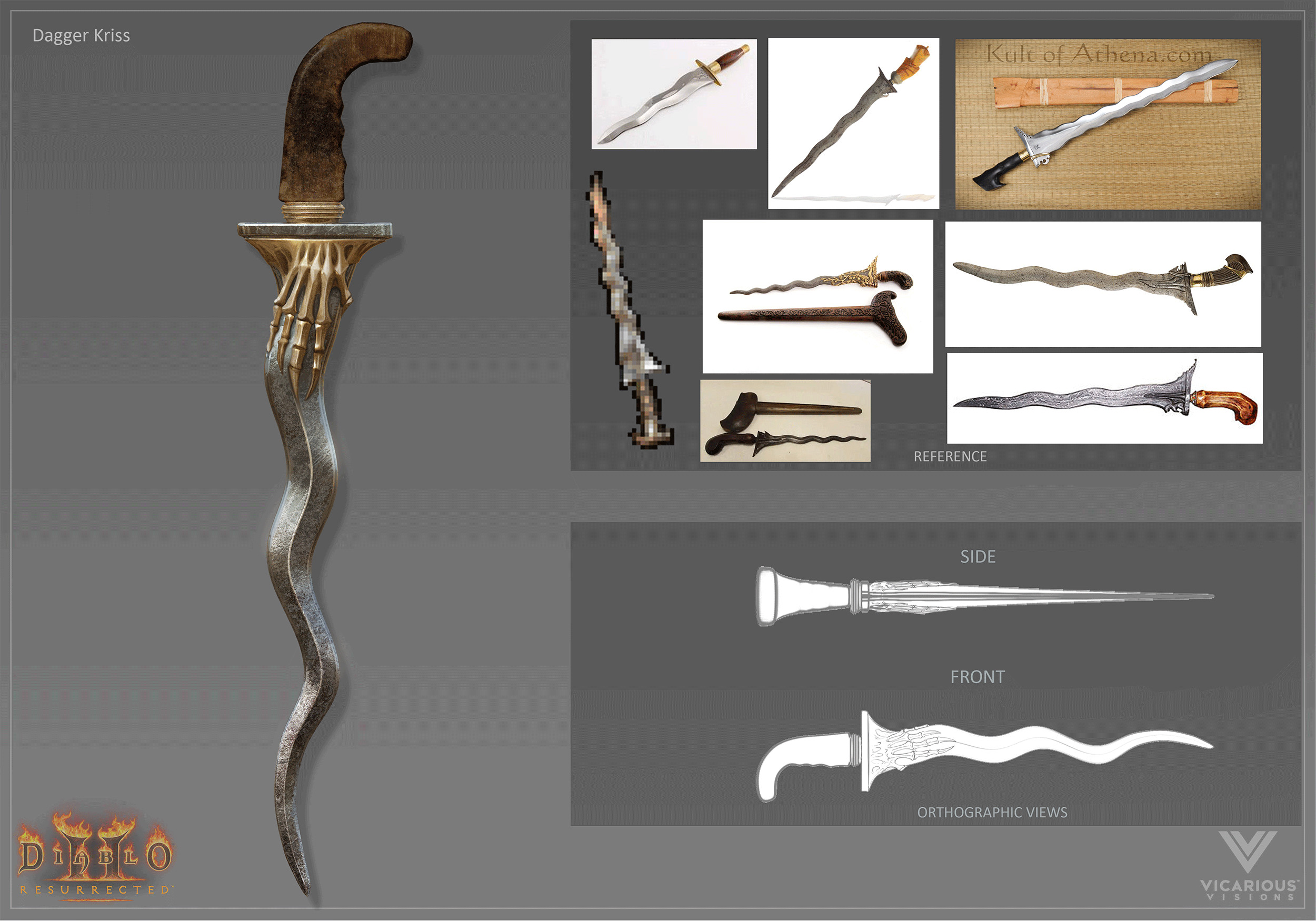 Weapon Concept (2D/3D)