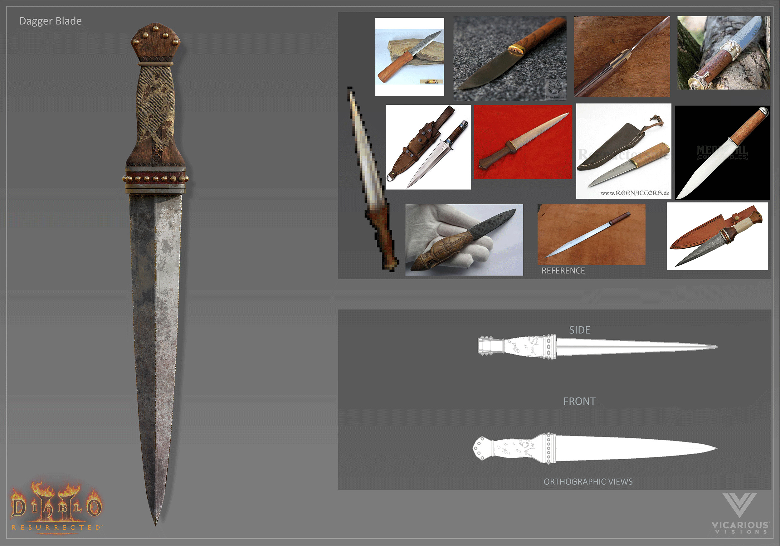 Weapon Concept (2D/3D)