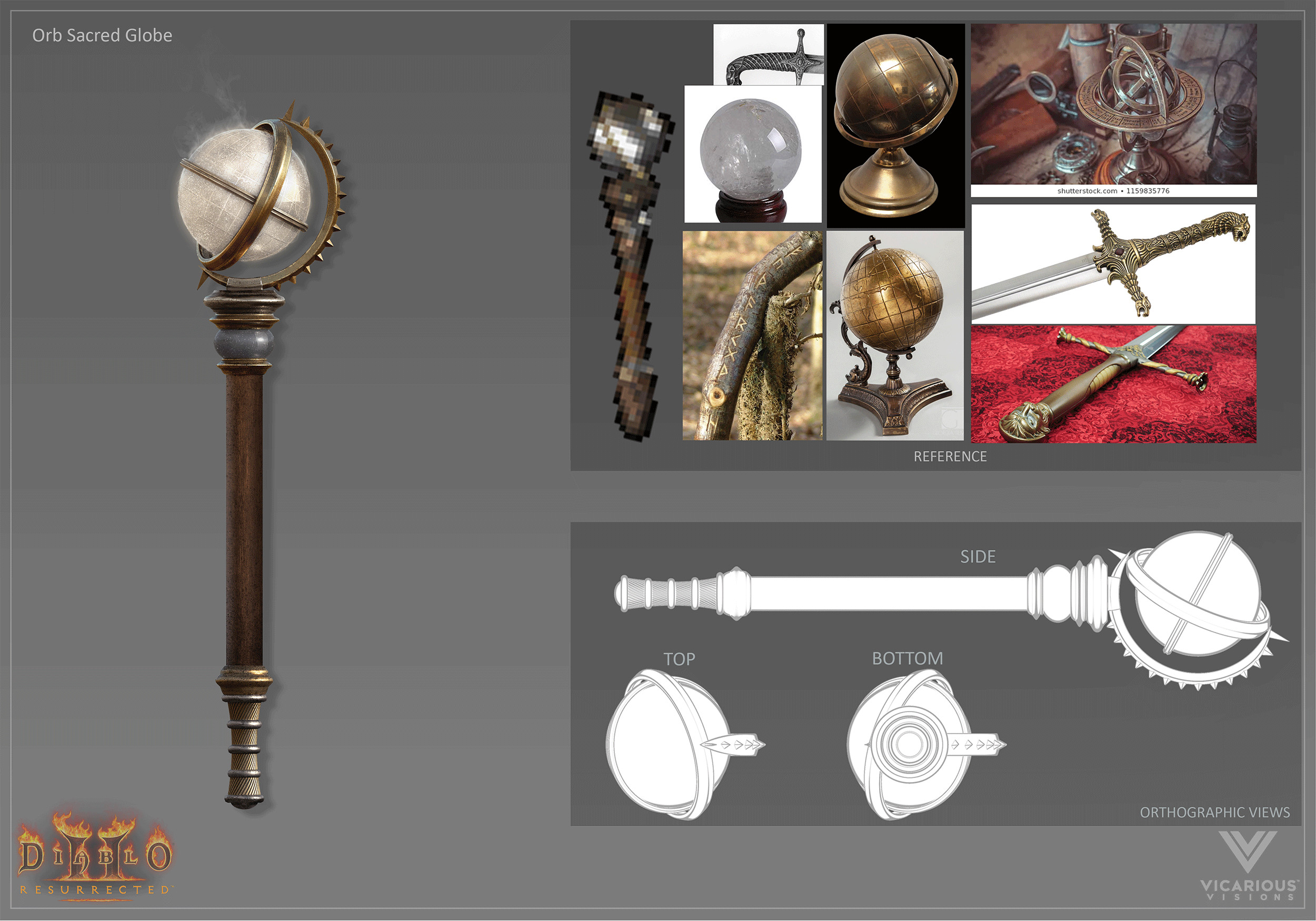 Weapon Concept (2D/3D)