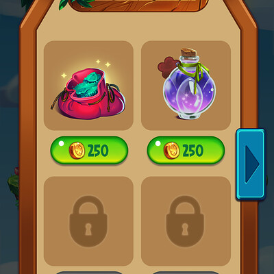 Mobile Game: Shop