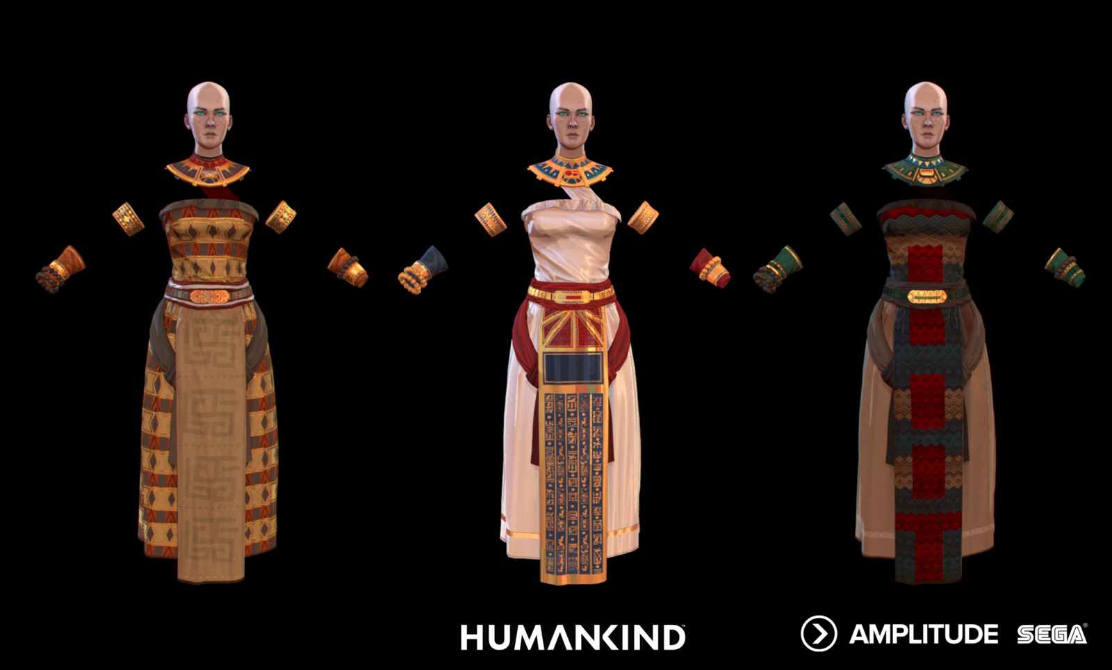Costume Nubian / Egyptian /Olmec