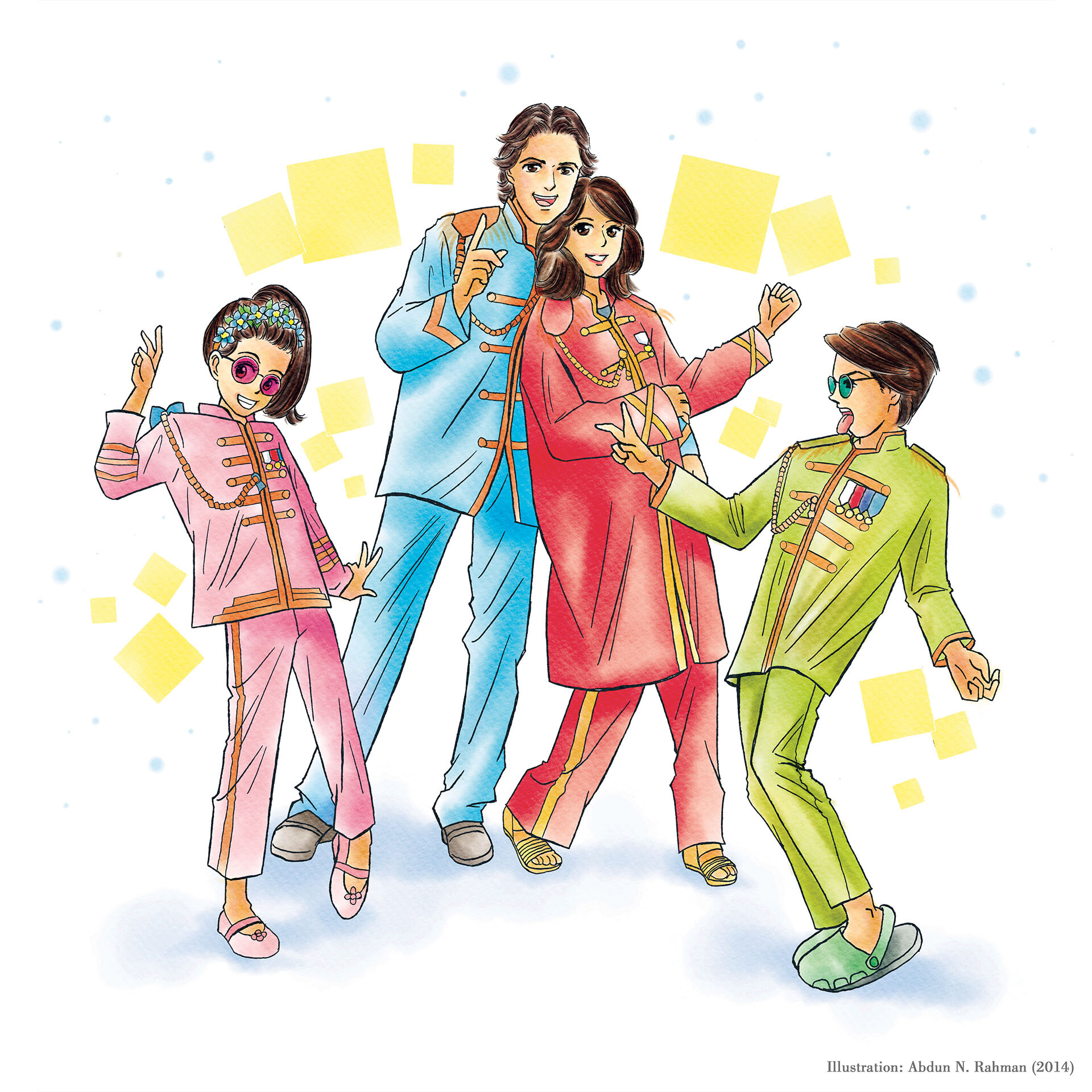ArtStation Sgt. Pepper Family