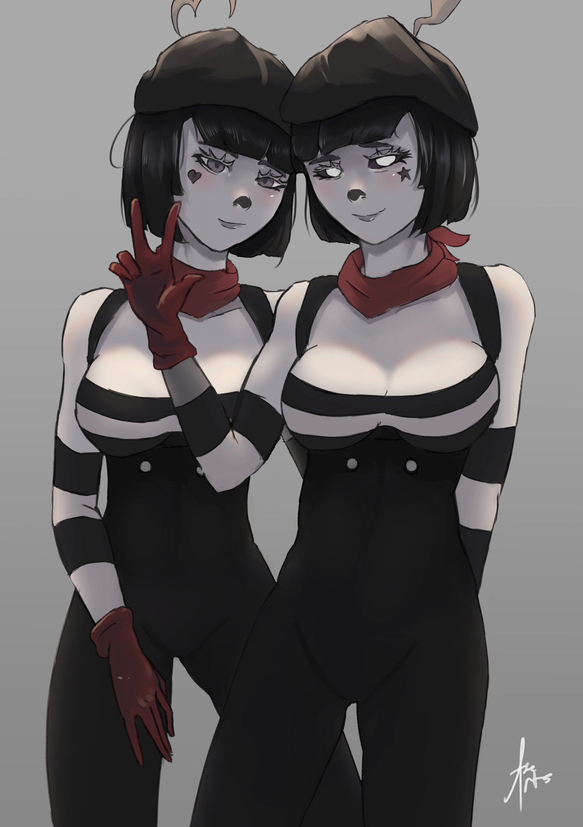 Artstation Chuchu And Bonbon