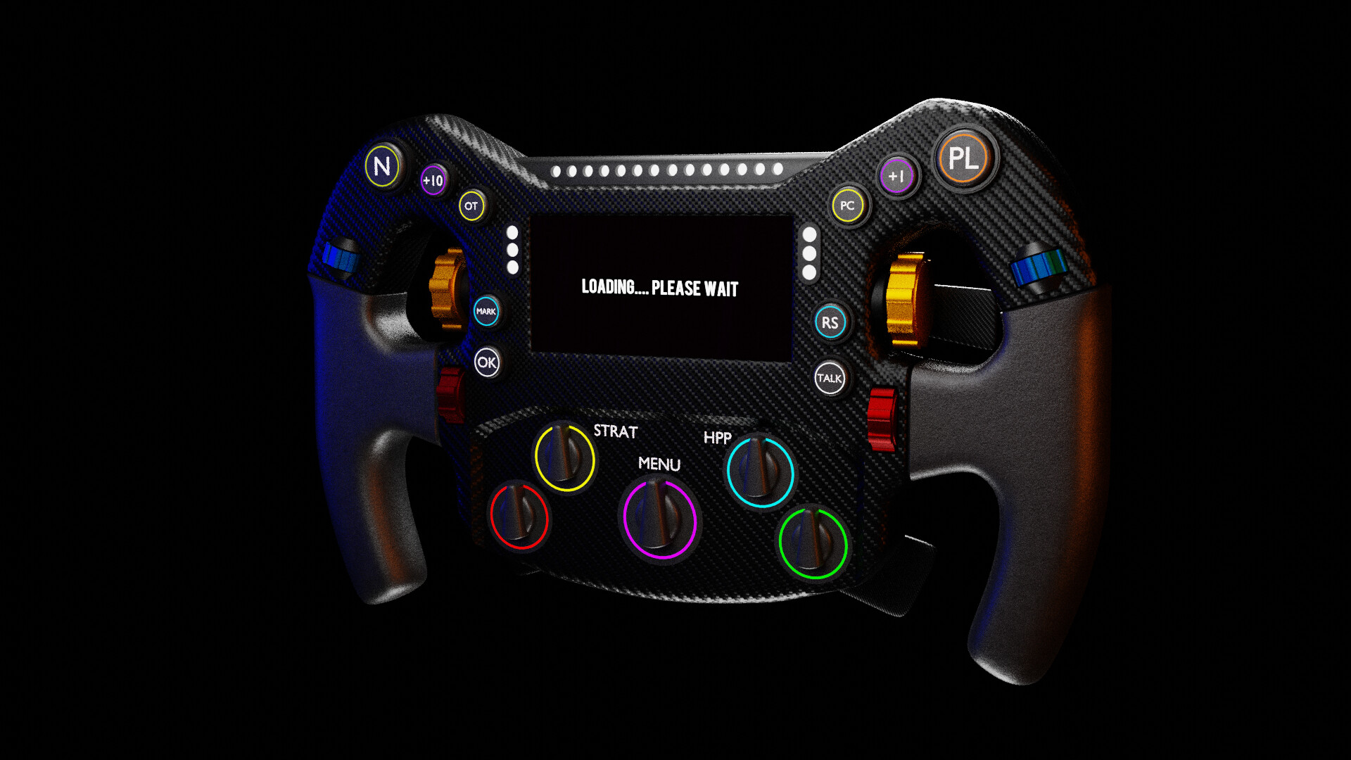 ArtStation F1 Steering Wheel Concept