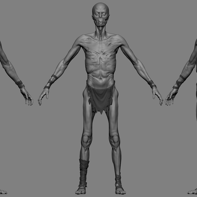Undead - High Poly/Concepts/Look Dev