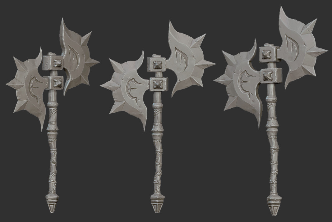 ArtStation - Dual Blade Dagger