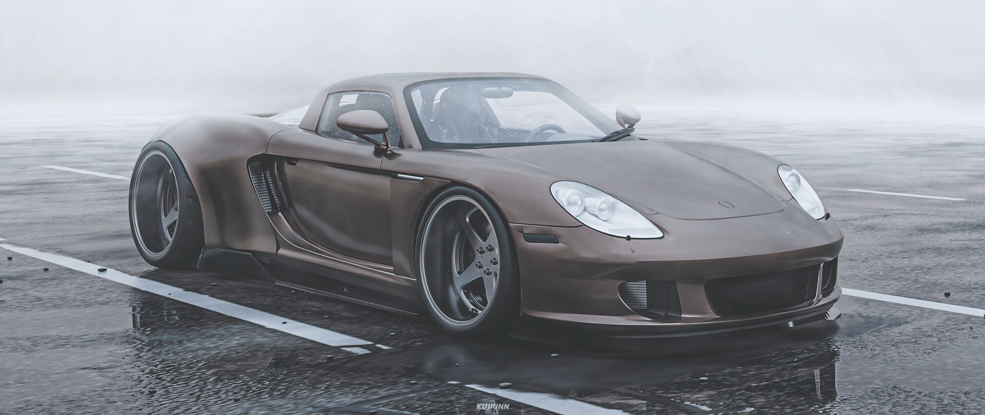 ArtStation - Porsche Carrera GT Modified
