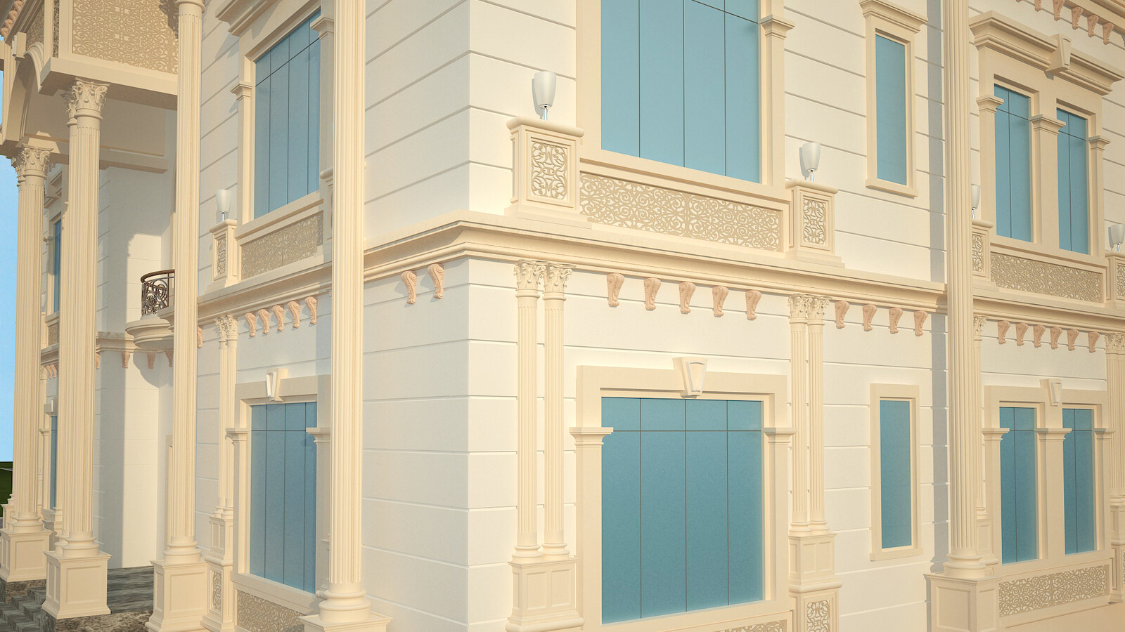 Exterior Villa 3D
