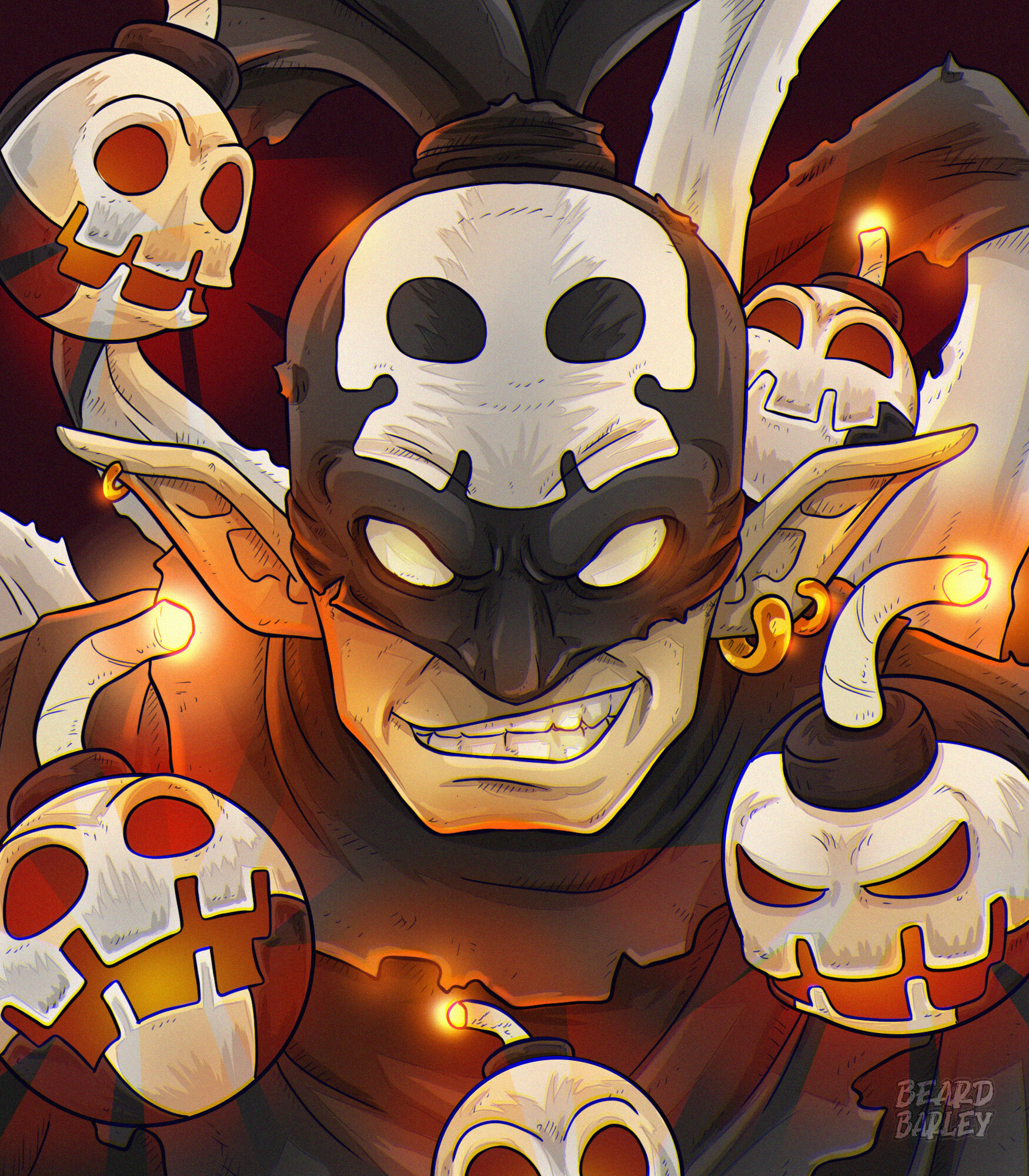 BeardBarley Roublard / Ladino from Dofus / Wakfu