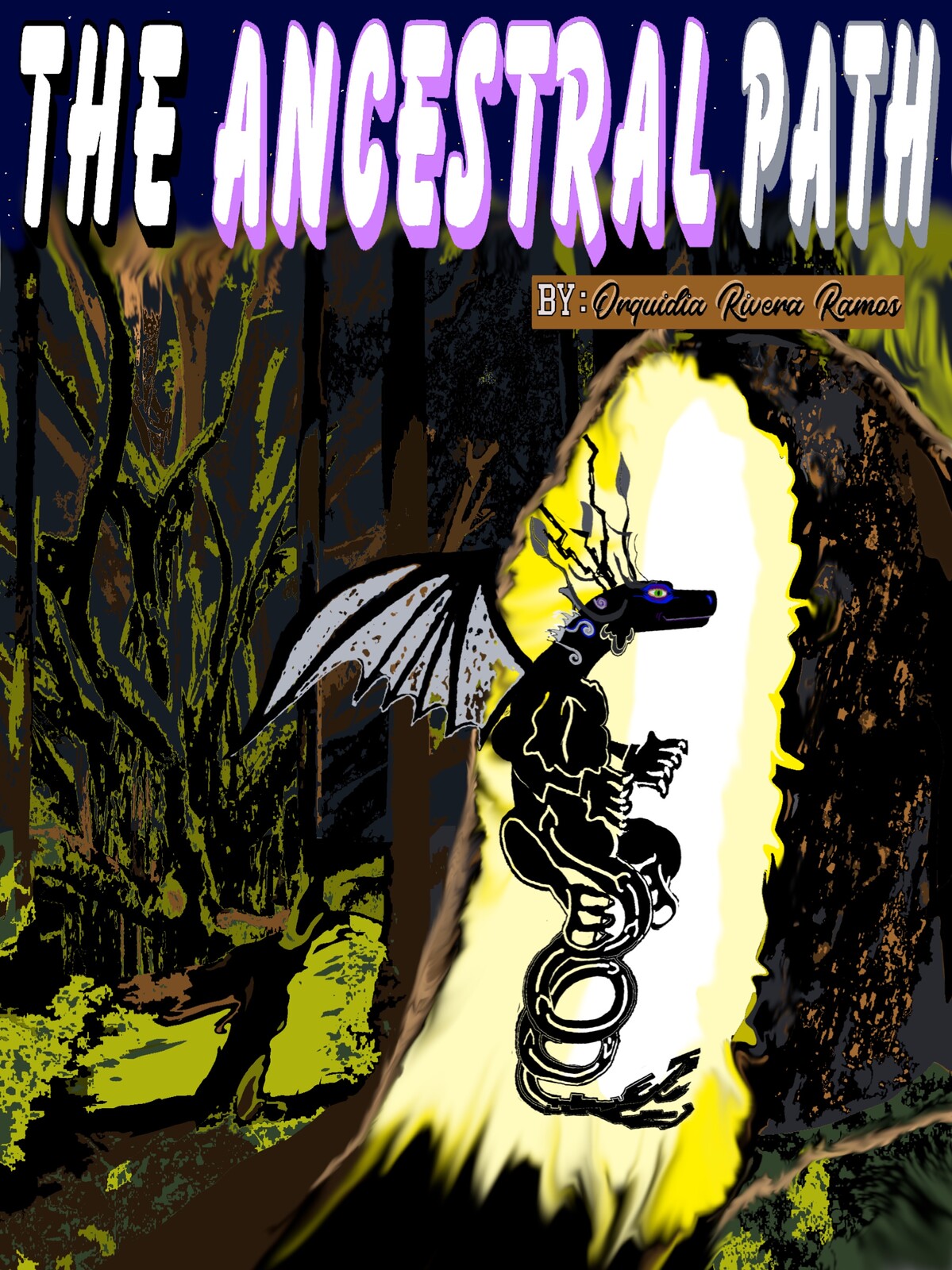 Book 2 in the VAR series, The Ancestral Path children’s and adult versions book covers
