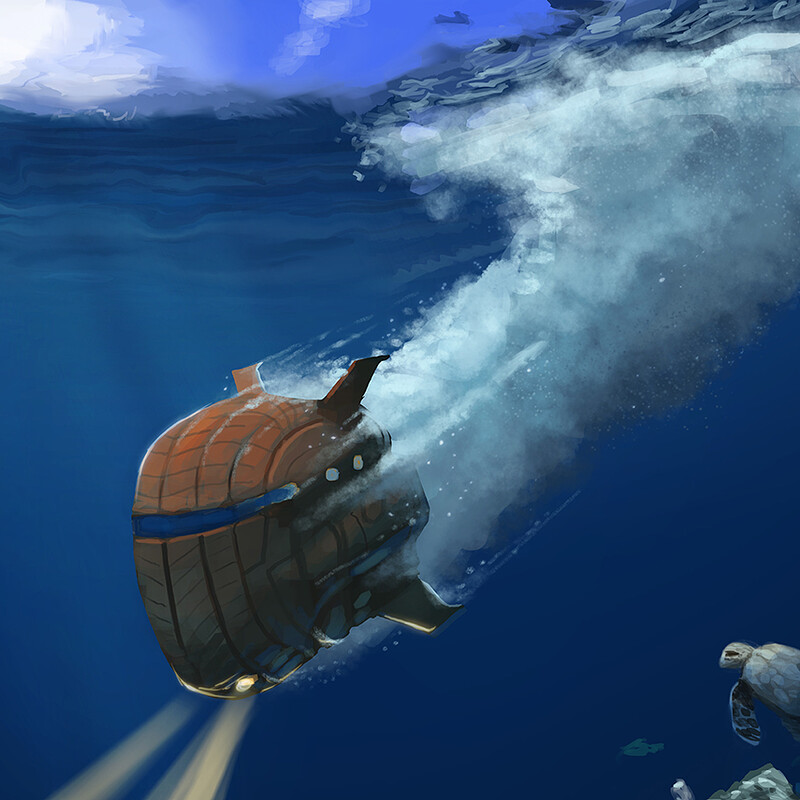 Underwater environment 586