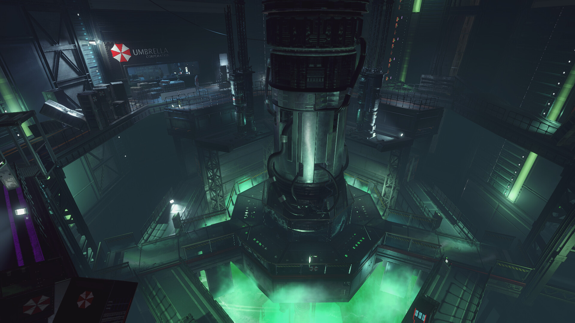 ArtStation Resident Evil Resistance Laboratory Level C Lighting