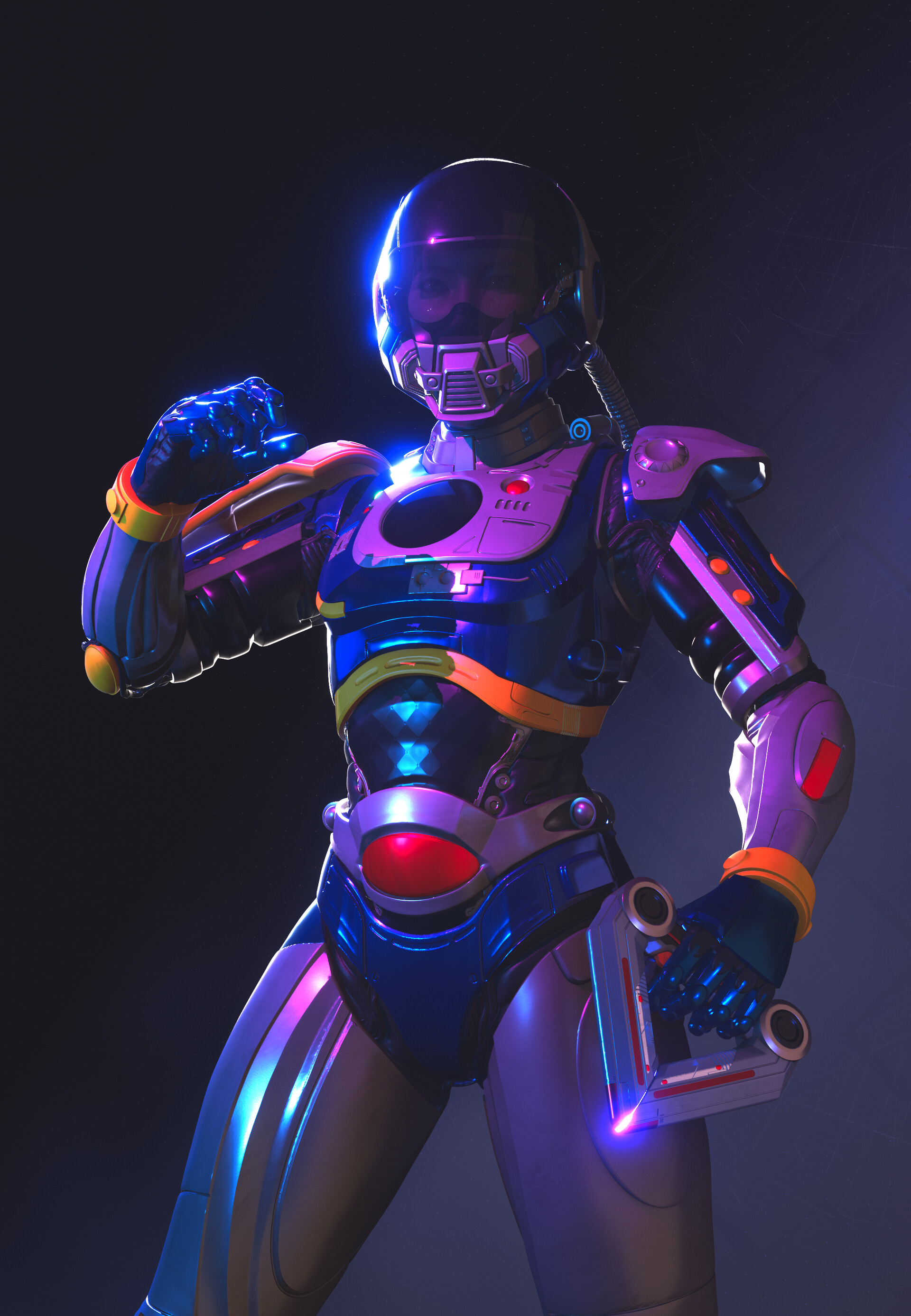 ArtStation Solbrain (metal heroes) fanart