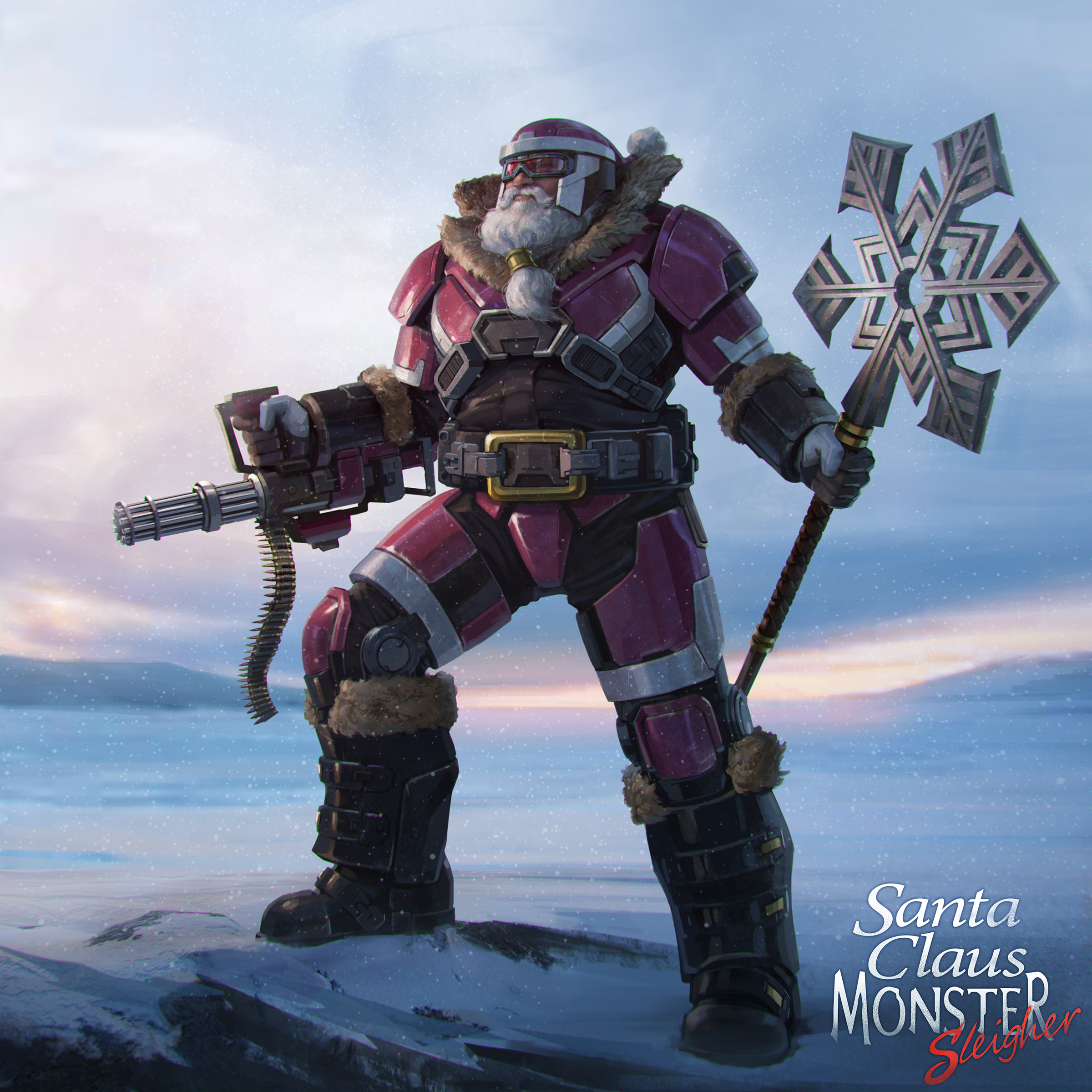 Santa's Battle Suit final concept