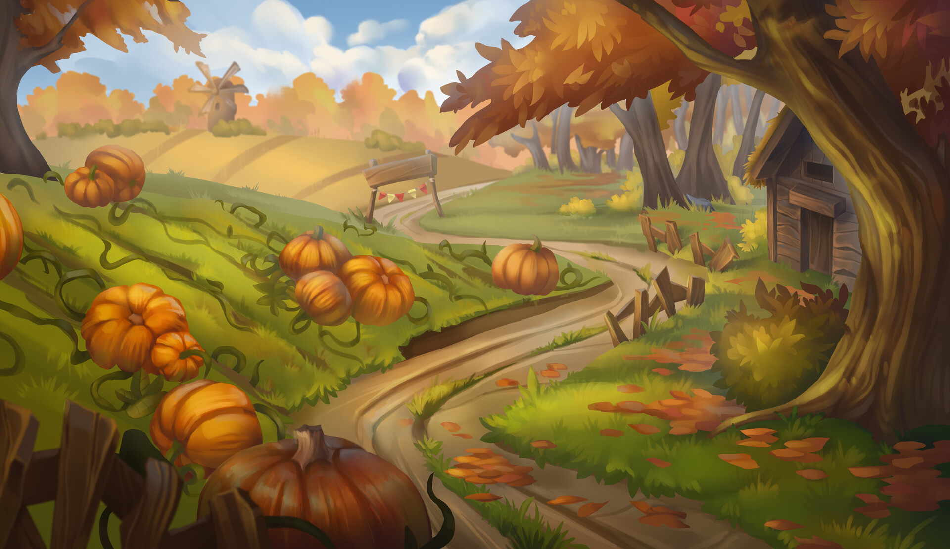 ArtStation - autumn pic