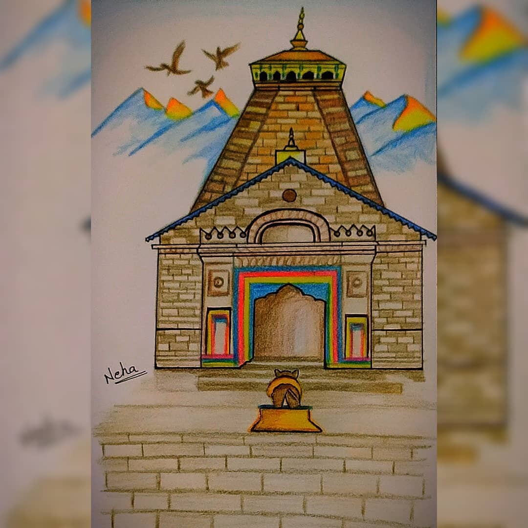 ArtStation KEDARNATH!!!!!!!!!!!❤️