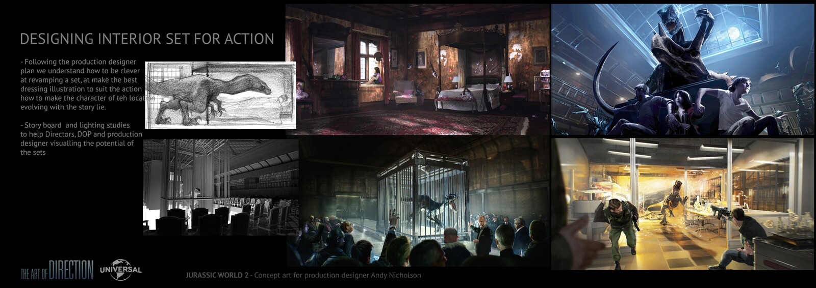 Designing interior sets