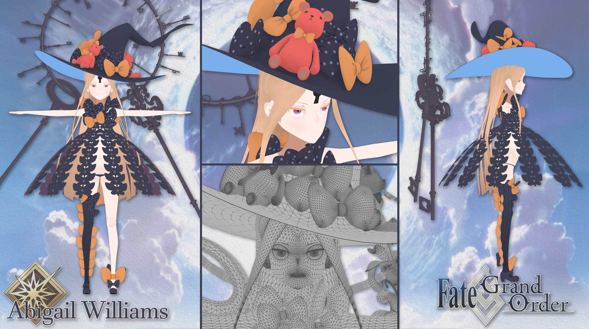 ArtStation - Fate/Grand Order Abigail Williams 3D model