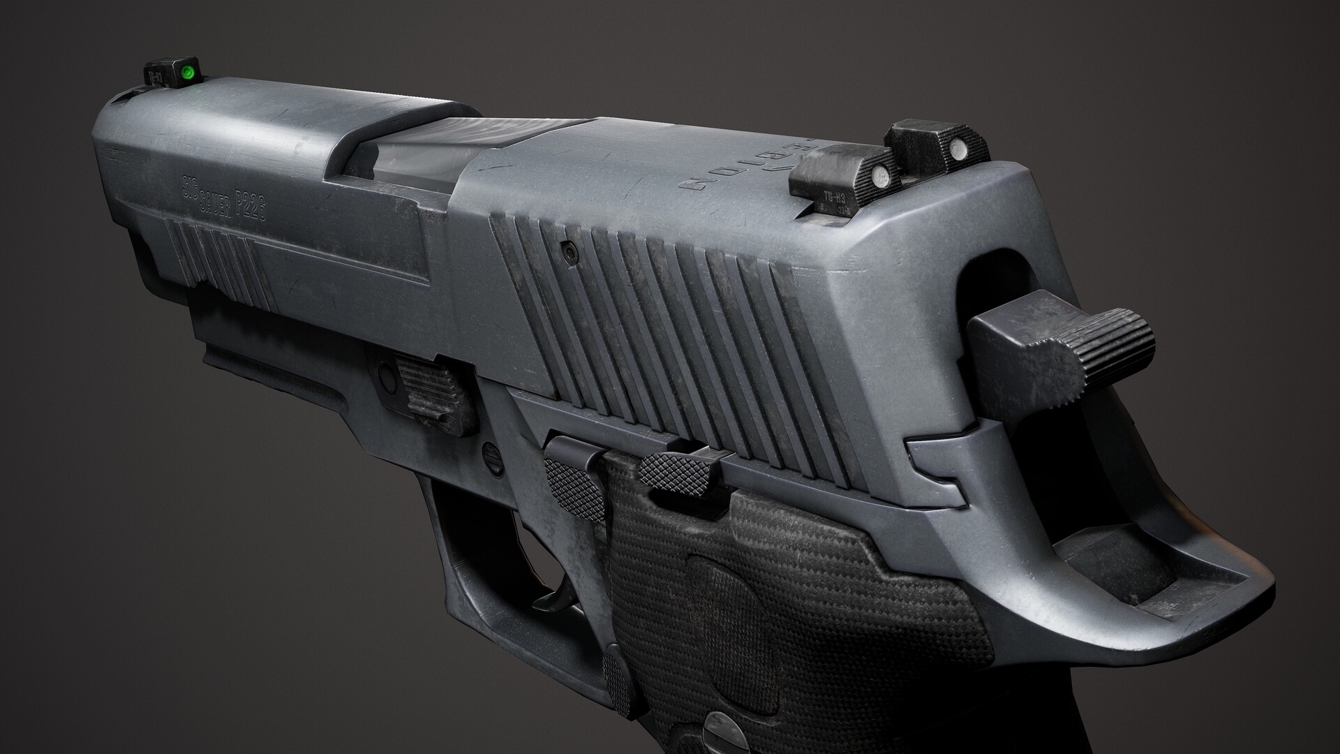 p226 lacivert bastırılmış
