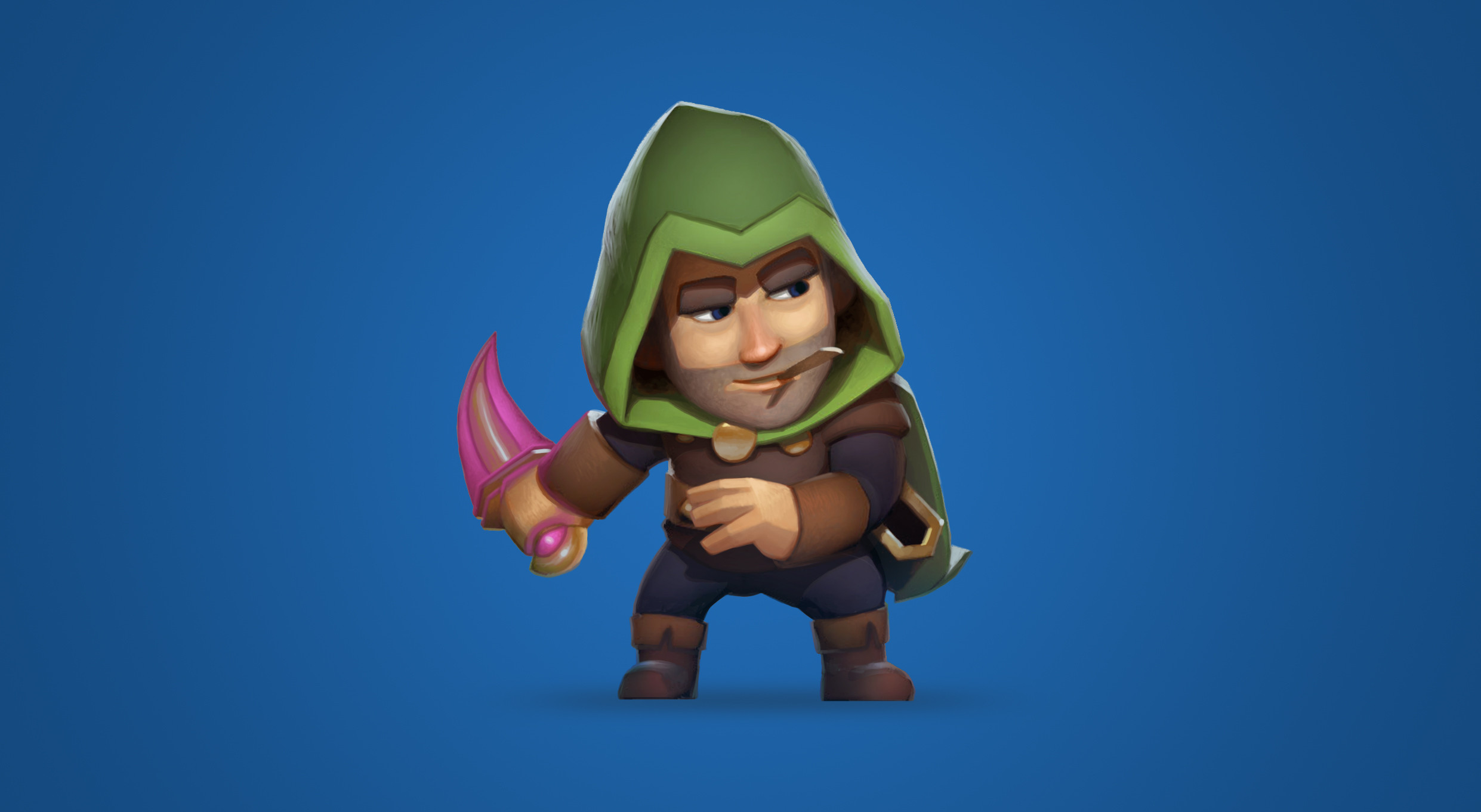 Research of a character's render.