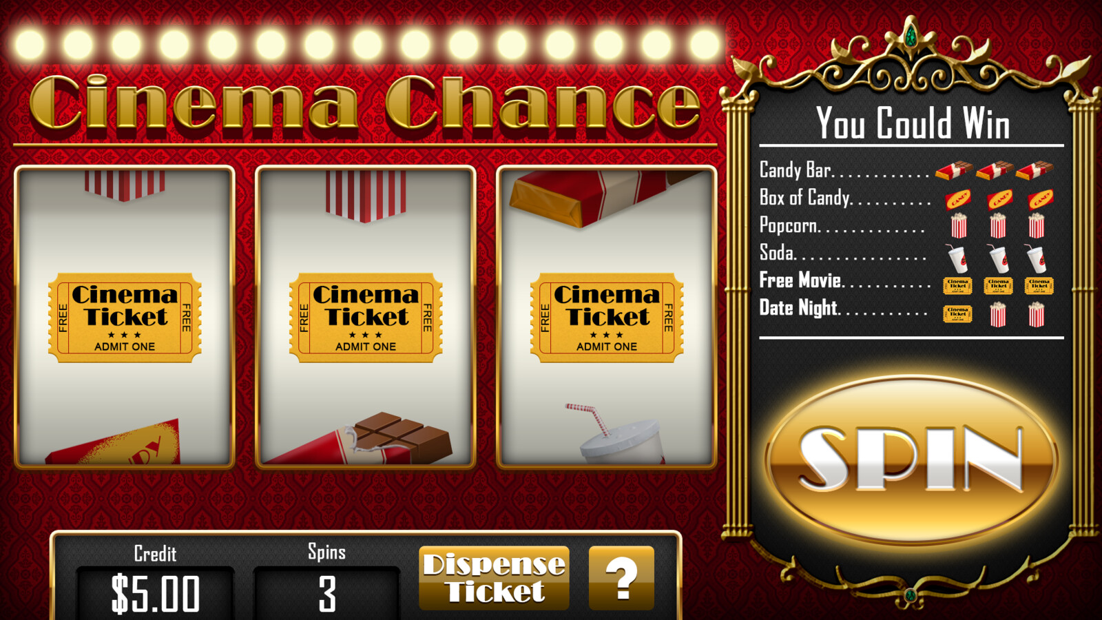 Cinema Chance mockup