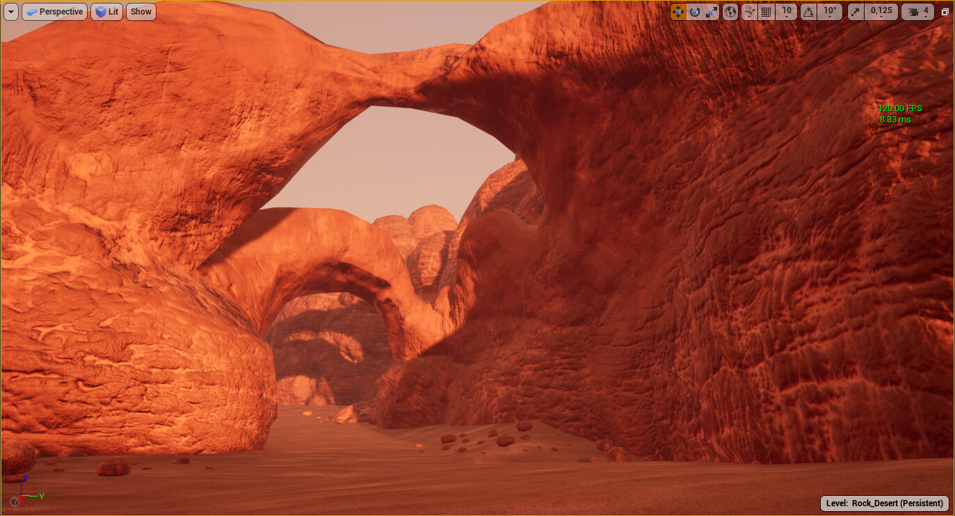 ArtStation - Rock Desert