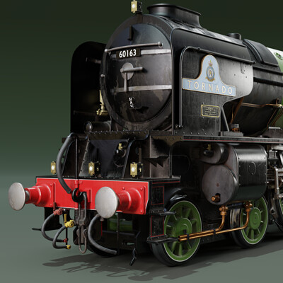 ArtStation - Interior for Class A1 60163 Tornado