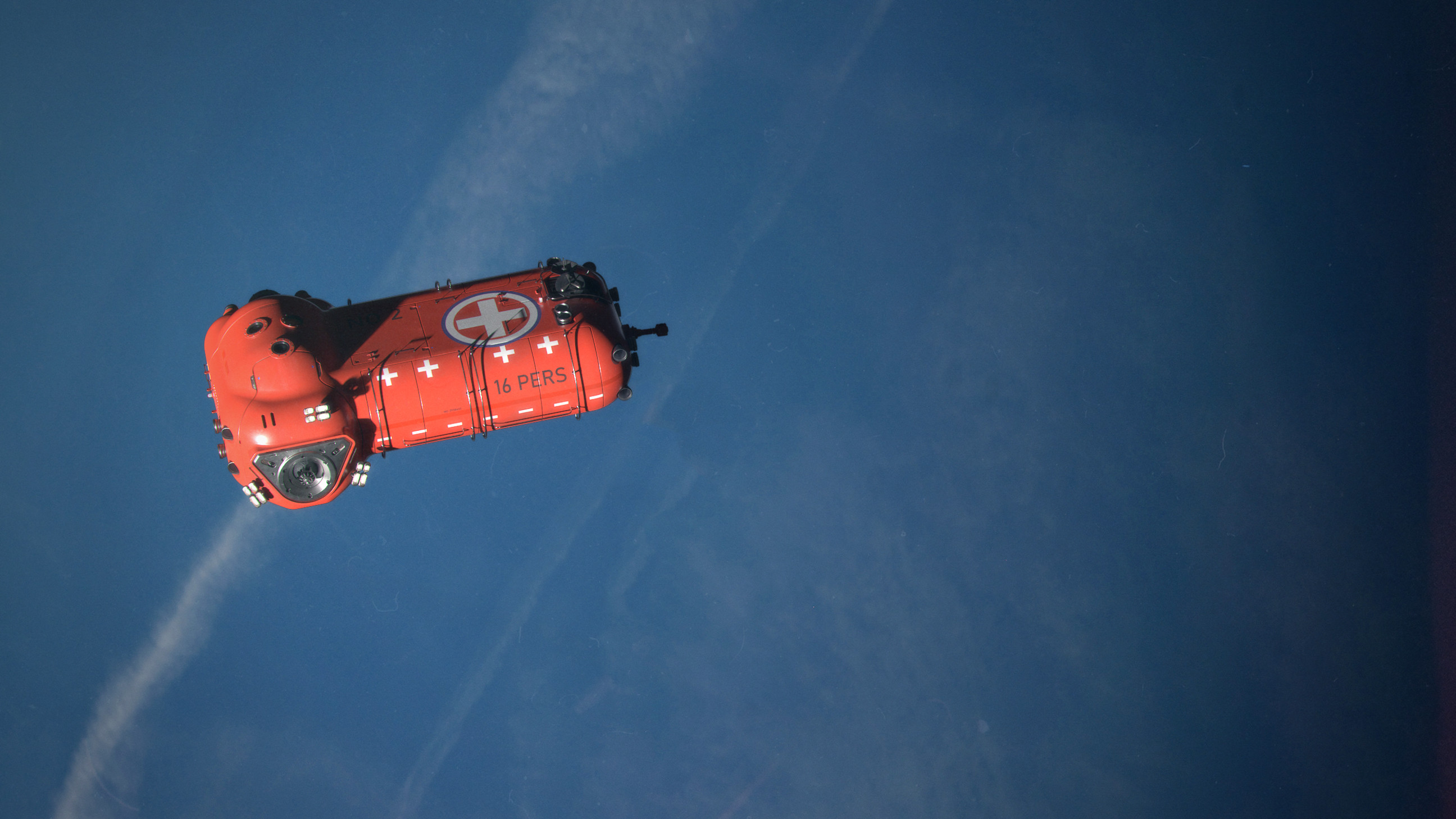 Craft after being launched from Earth