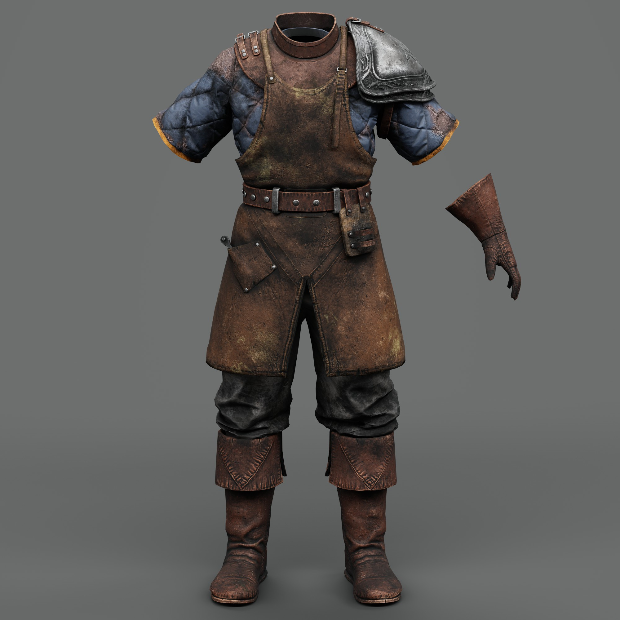 medieval blacksmith clothes