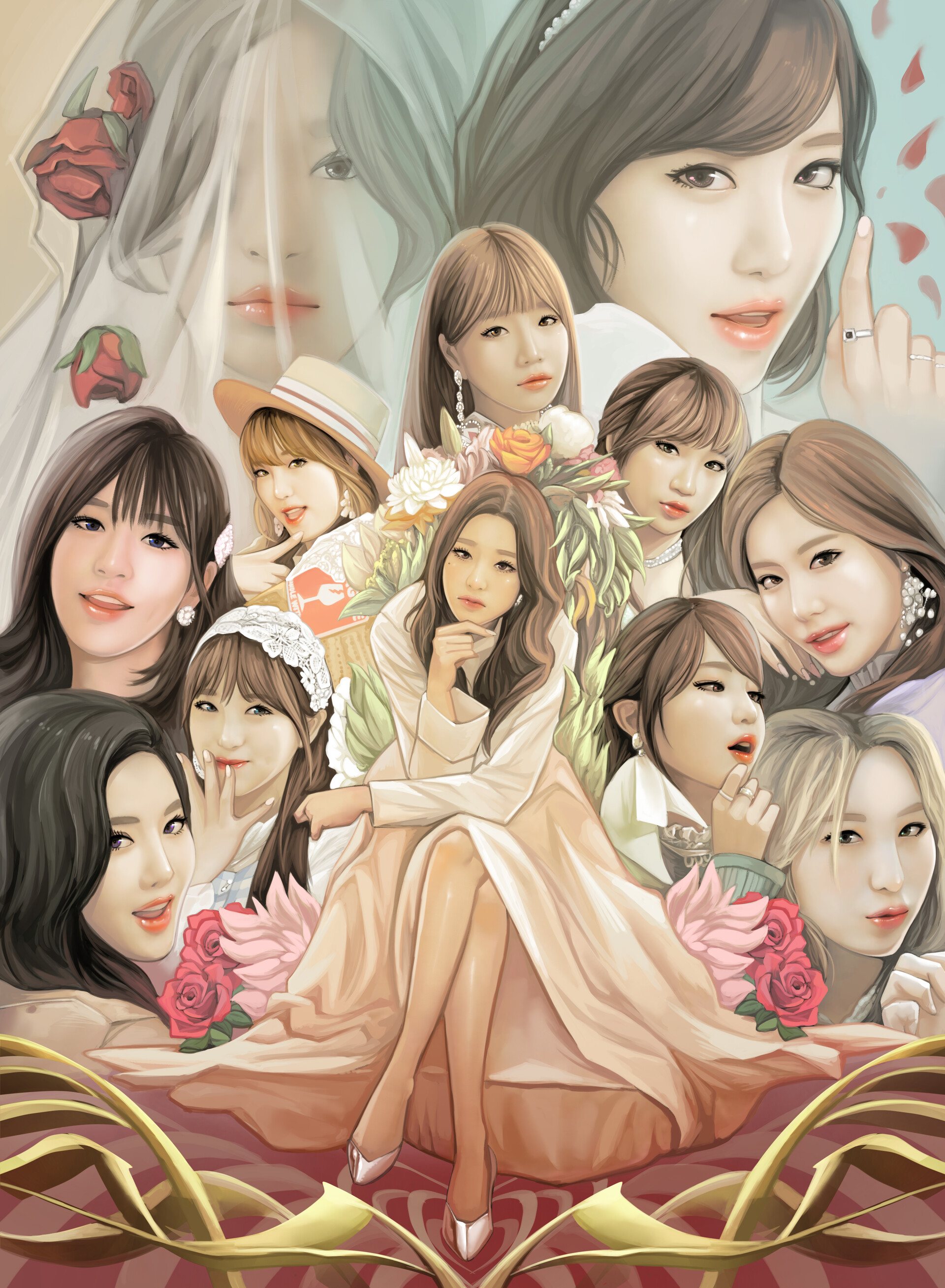 ArtStation La Vie en Rose