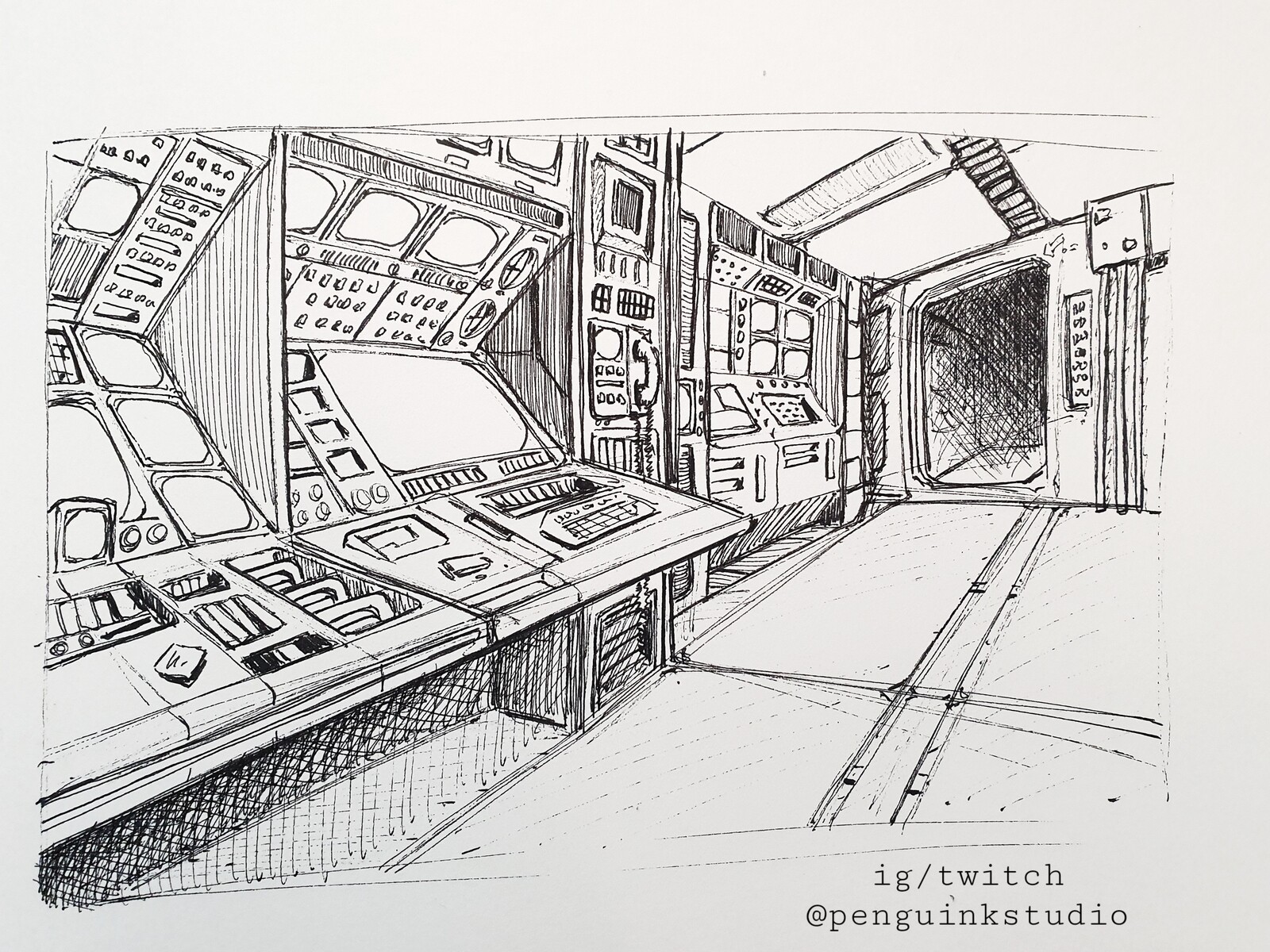 interior sketches