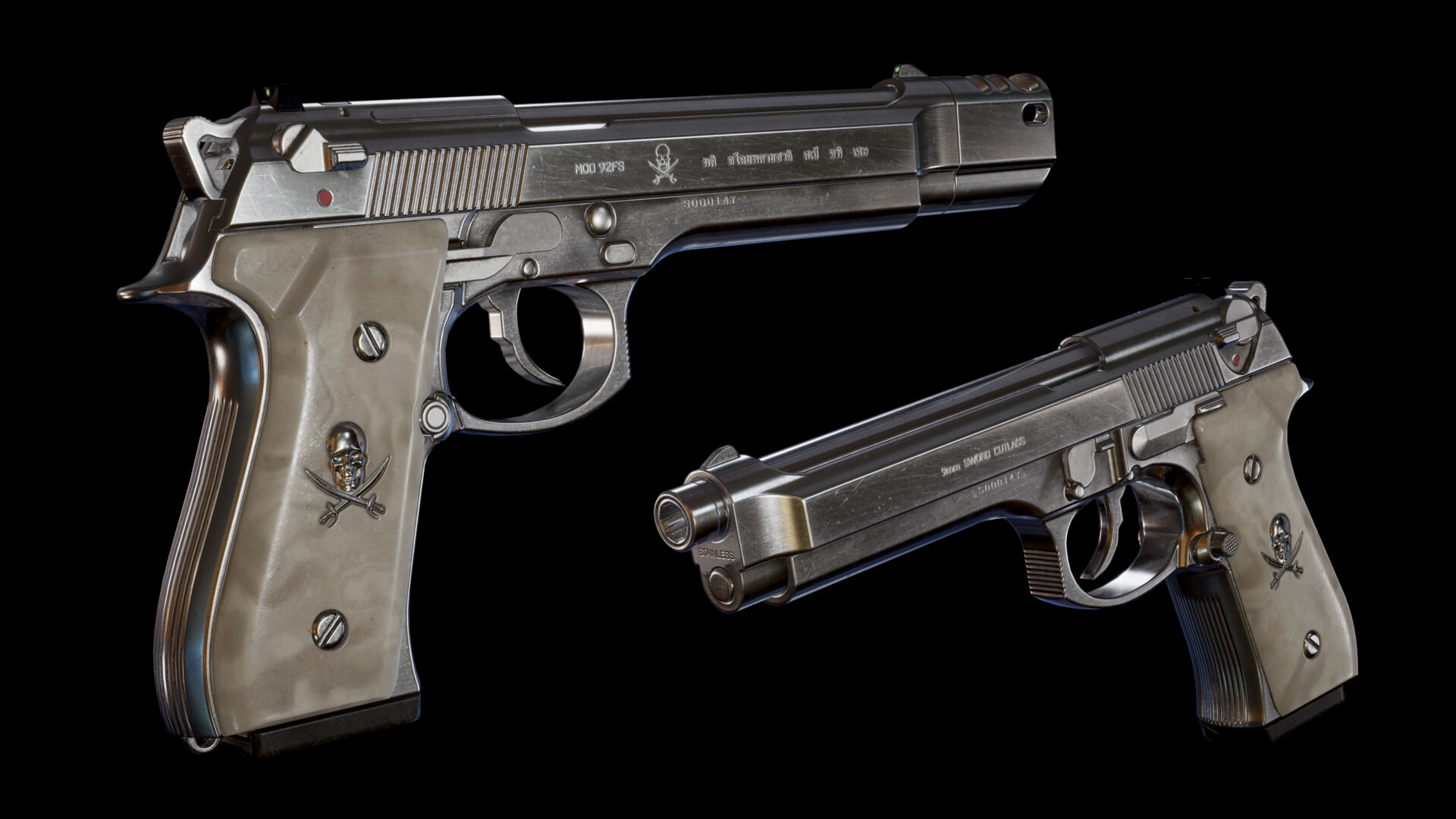 ArtStation - Beretta 92FS 