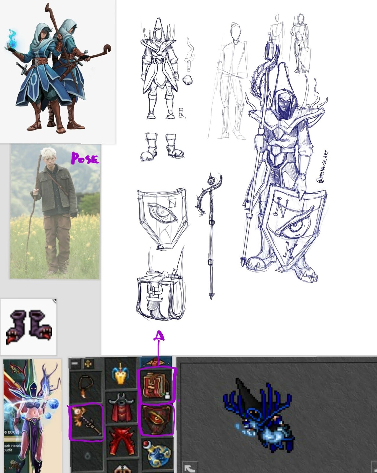 Some studies about this proccess