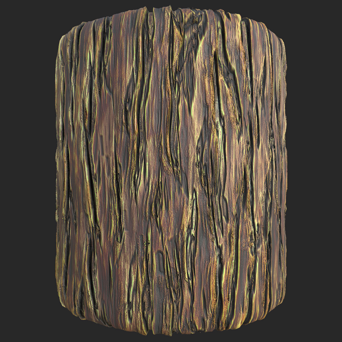 TextureCan - Stylized Tree Truck and Bark Texture