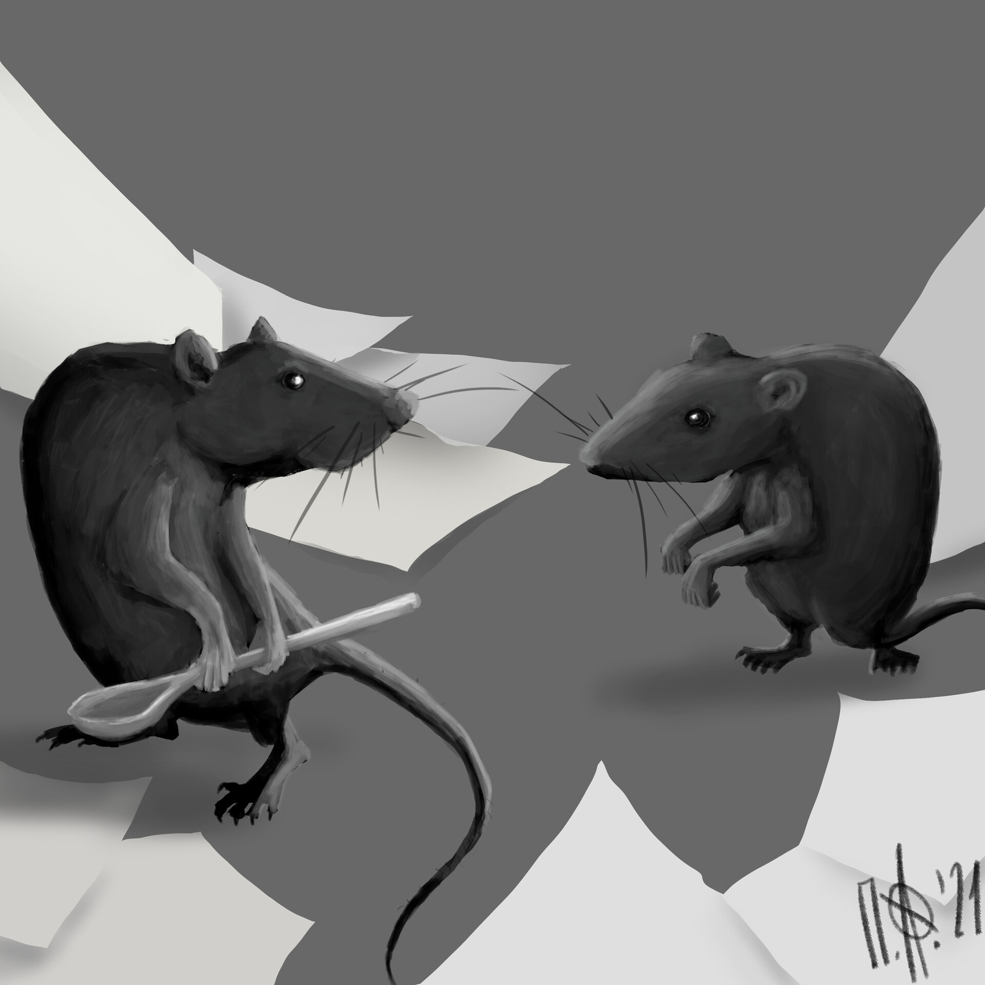 ArtStation - Крысы