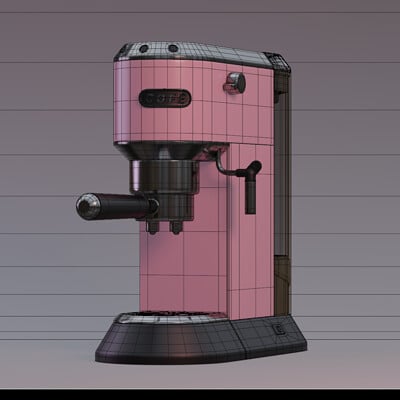 ArtStation - Pink Coffee Maker for P4 Approval