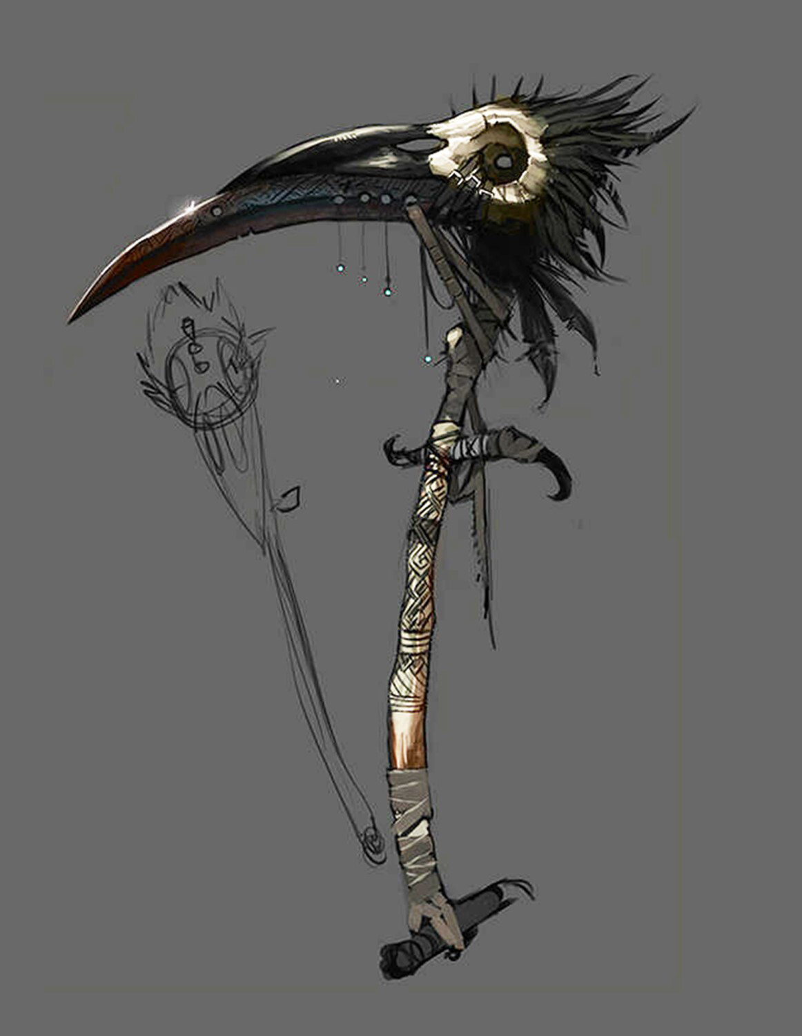 Erica Sheikhooni Raven Skull Scythe