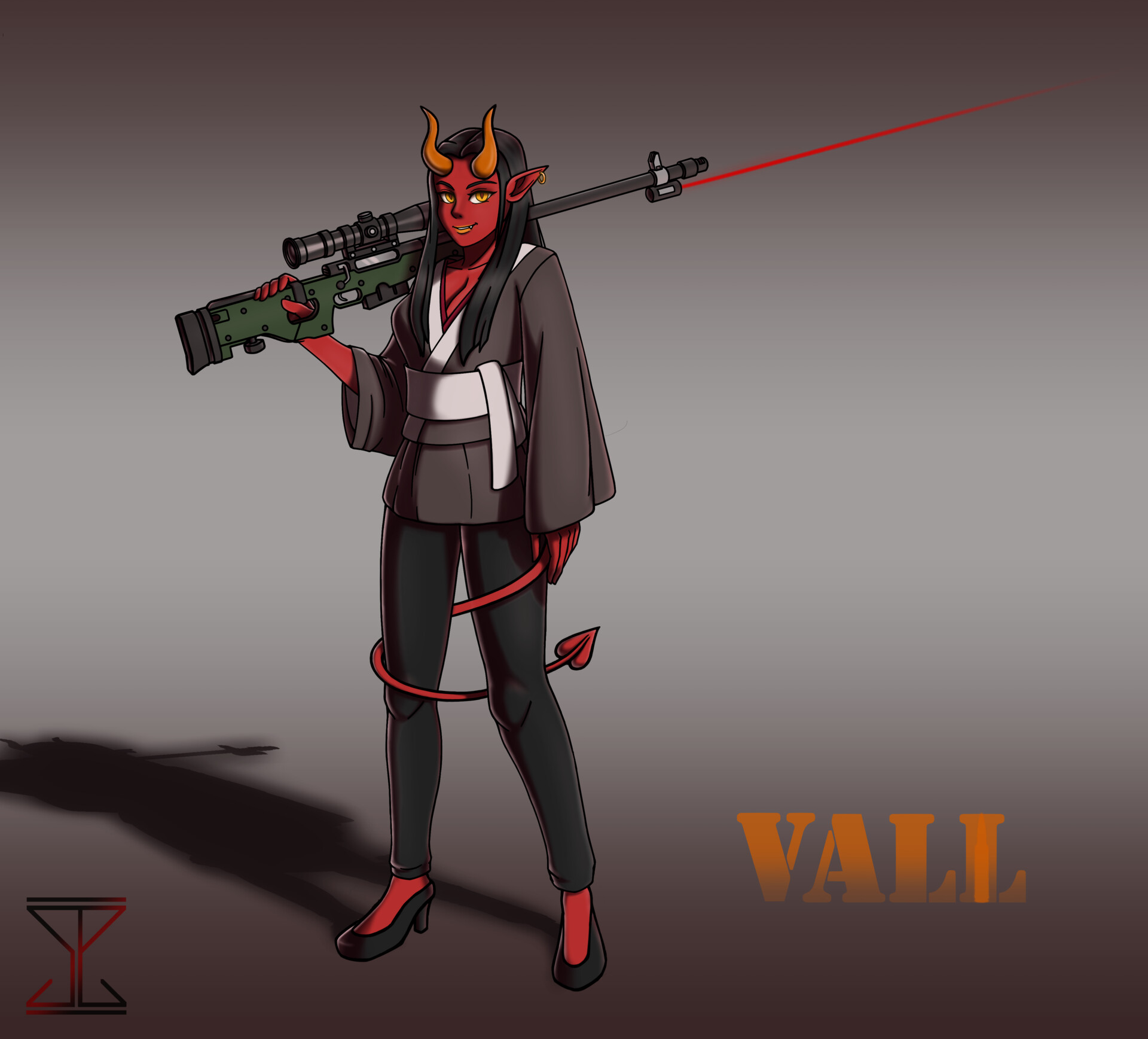 ArtStation DEADBOLT fan art Vall
